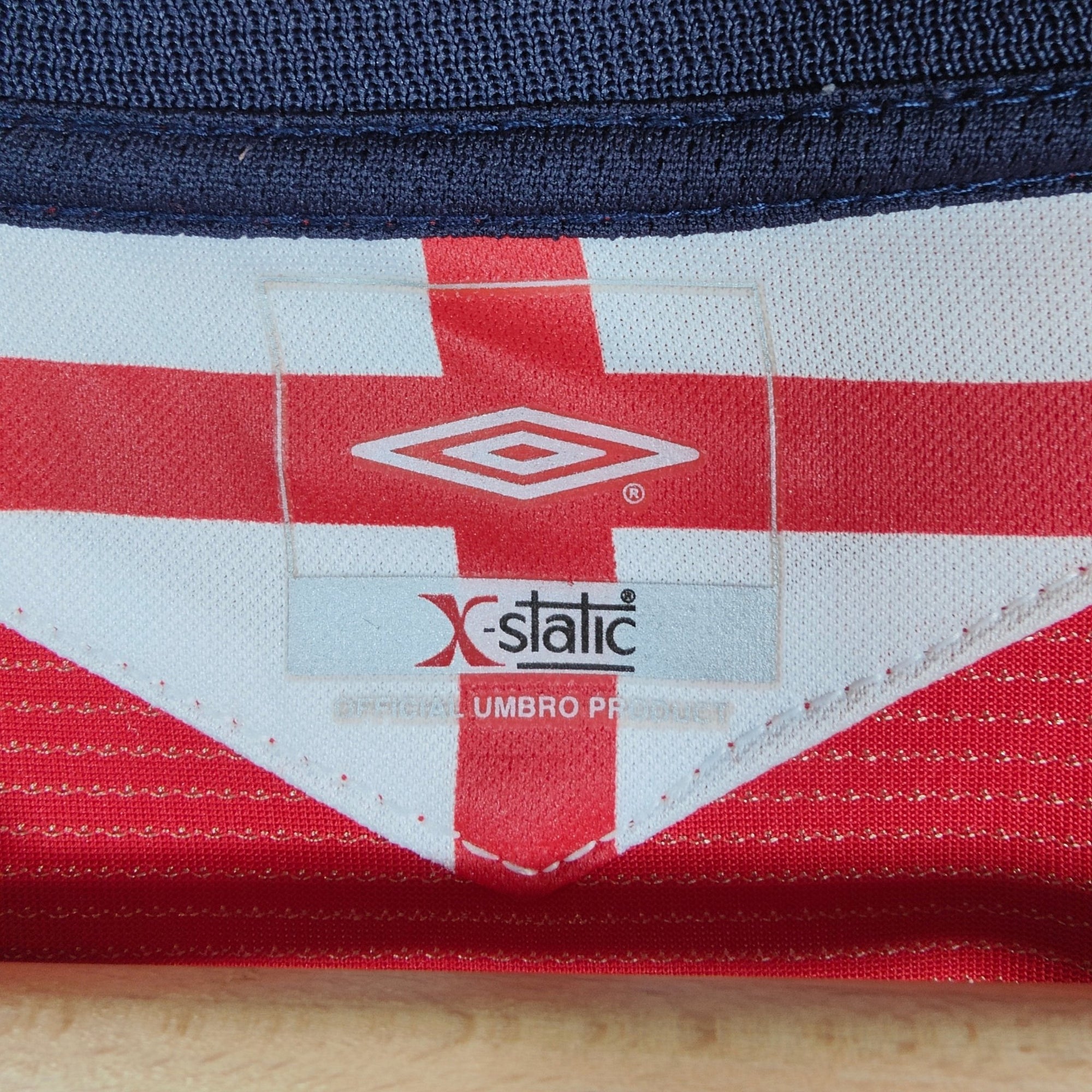 2004 - 06 England Away Shirt Beckham 7 - 9/10 - (XL) - Eternal Pitch