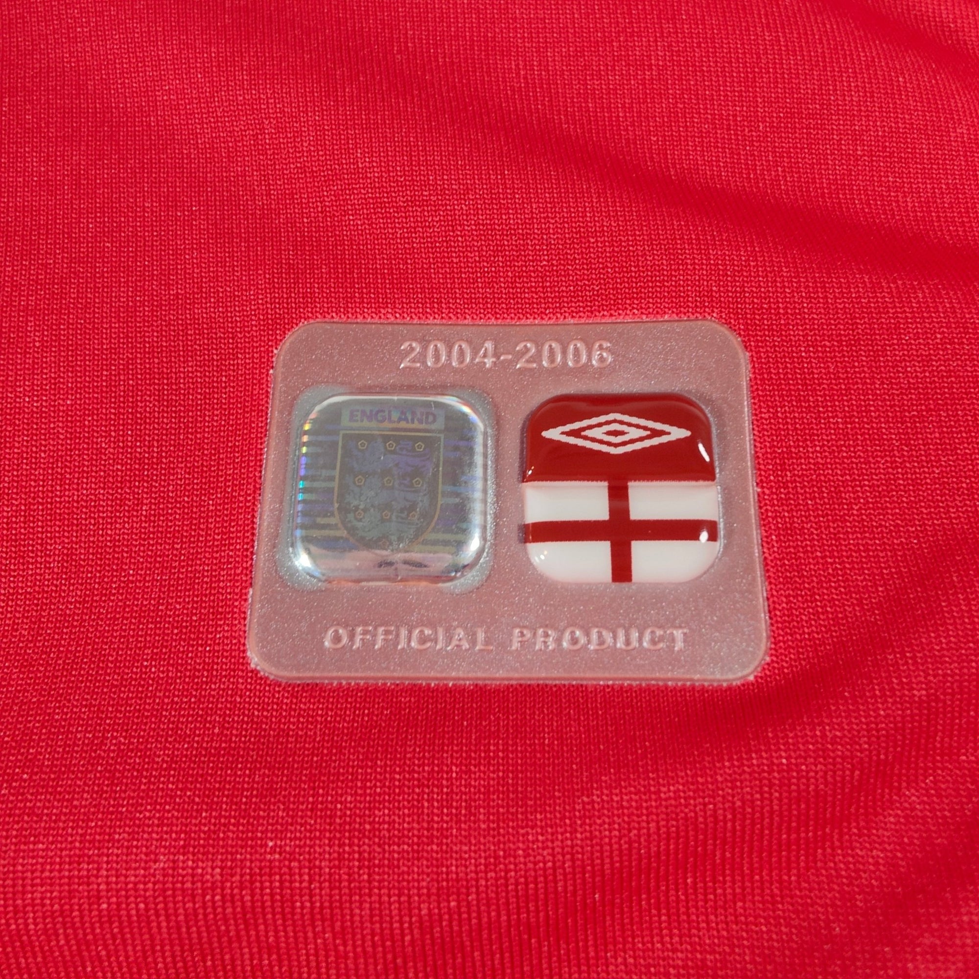 2004 - 06 England Away Shirt Beckham 7 - 9/10 - (XL) - Eternal Pitch