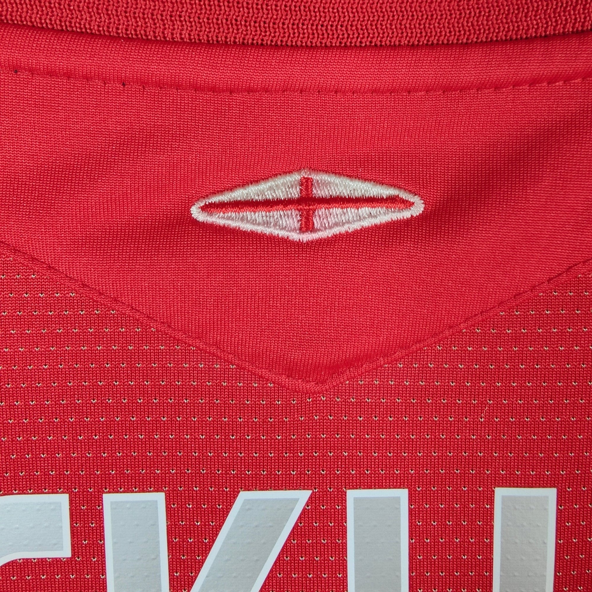 2004 - 06 England Away Shirt Beckham 7 - 9/10 - (XL) - Eternal Pitch