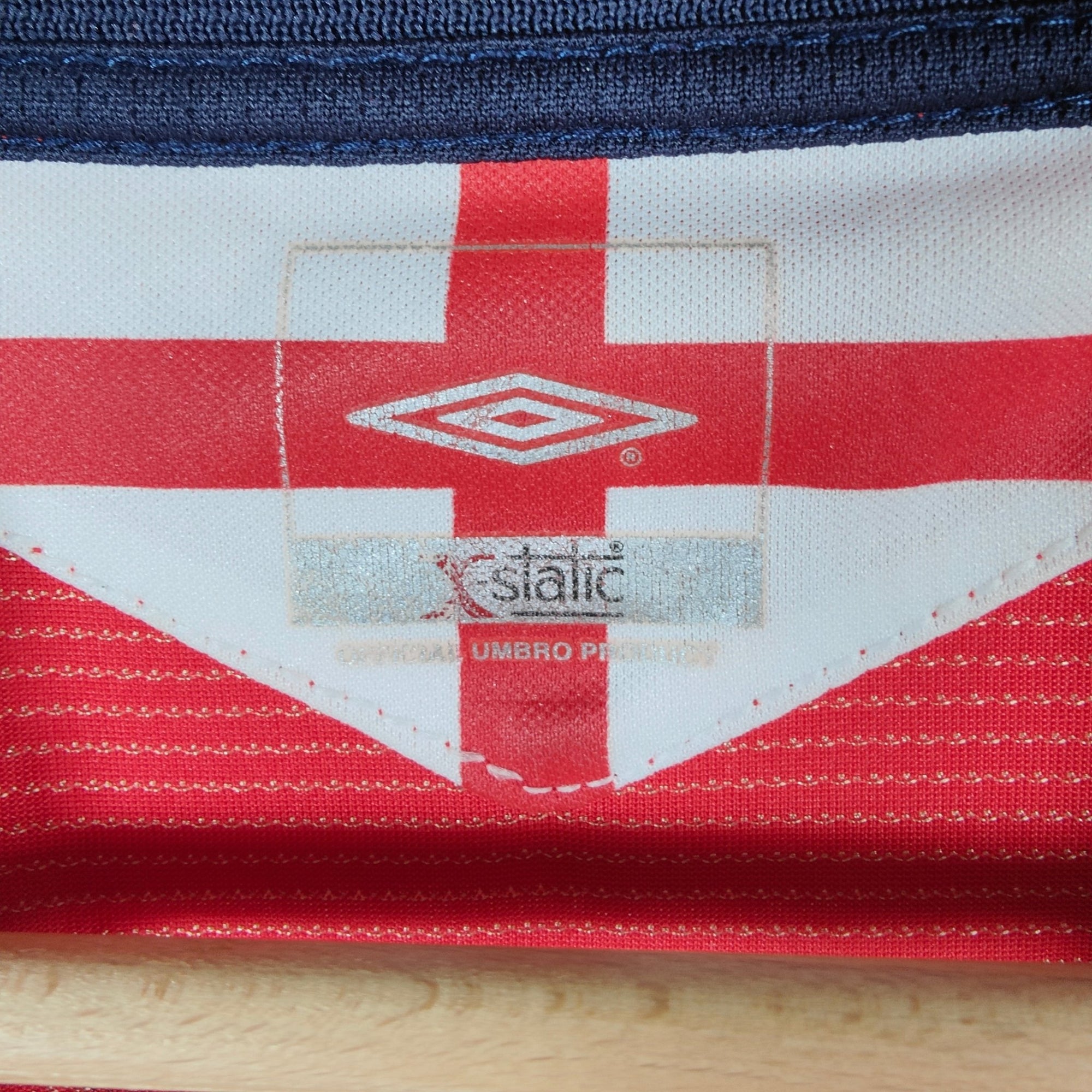 2004 - 06 England Away Shirt Beckham 7 - 9/10 - (XL) - Eternal Pitch