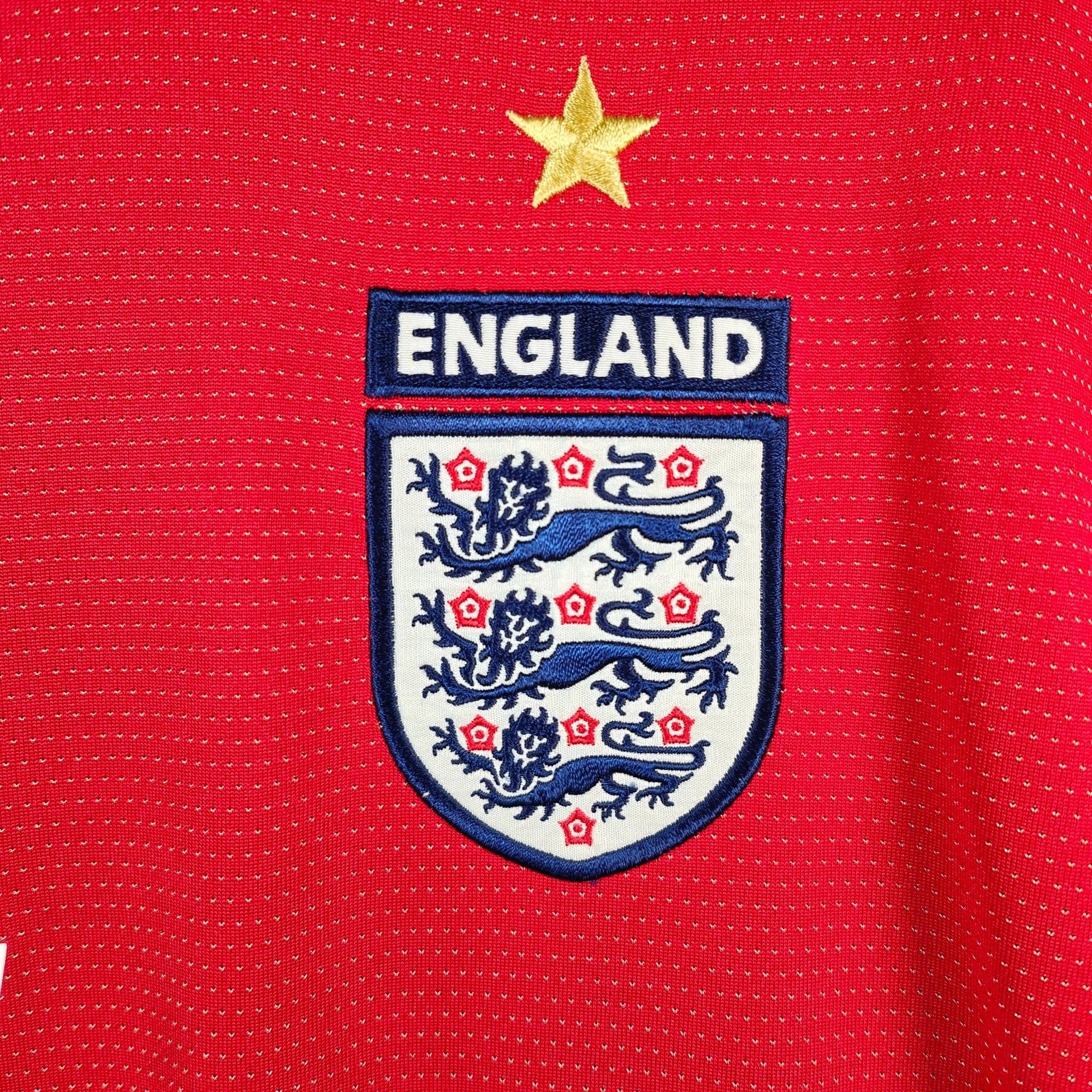 2004 - 06 England Away Shirt Beckham 7 - 9/10 - (XL) - Eternal Pitch