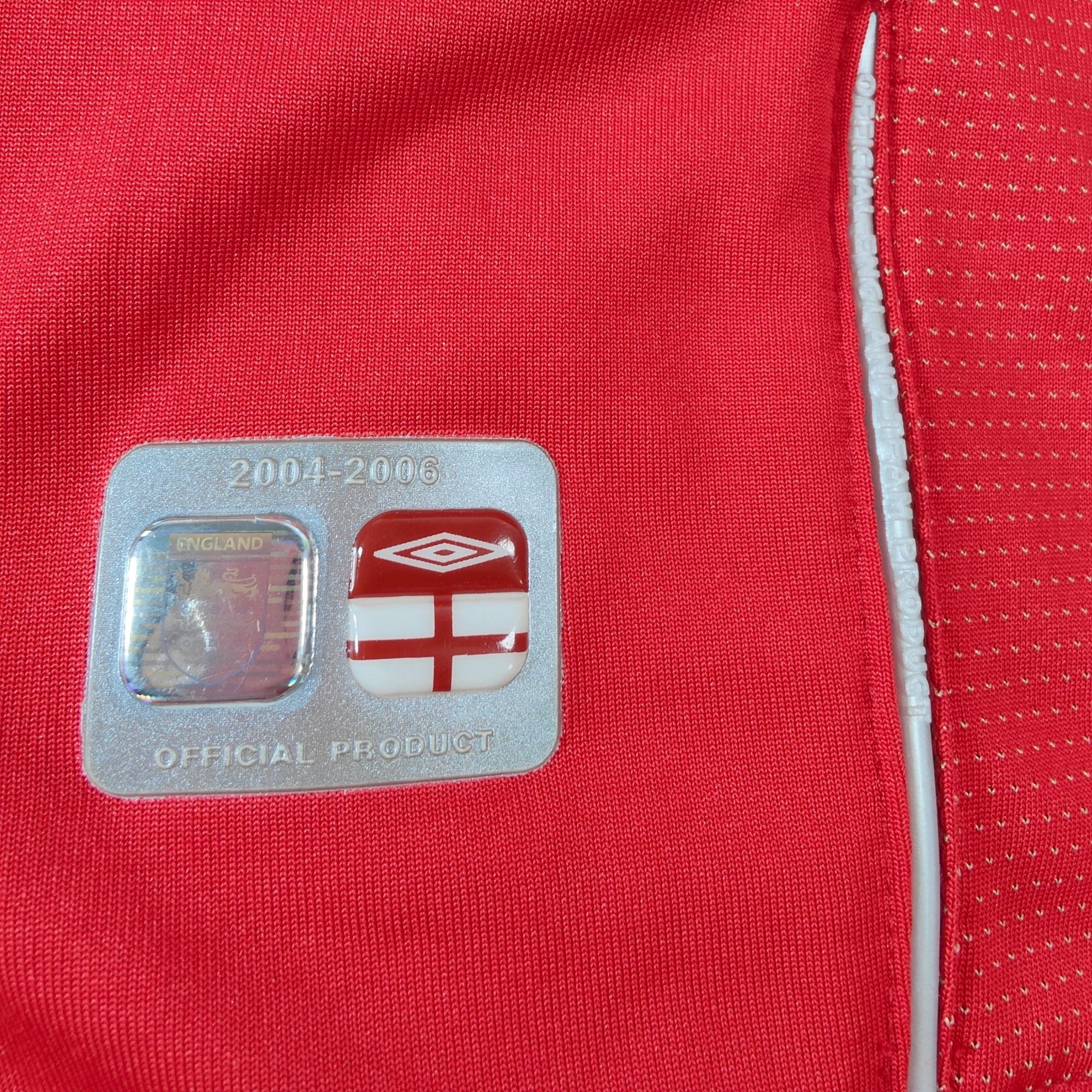 2004 - 06 England Away Shirt Beckham 7 - 9/10 - (XL) - Eternal Pitch