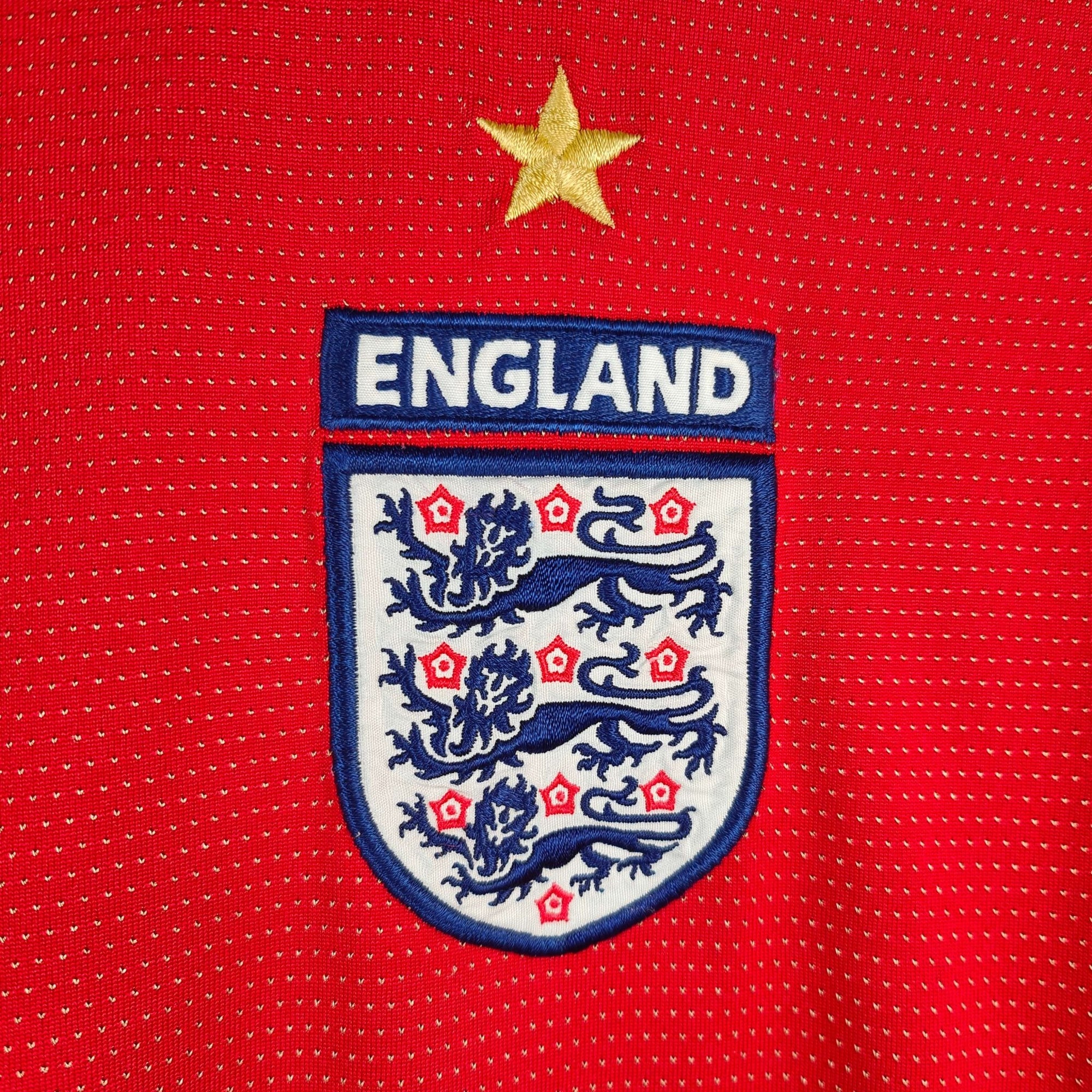 2004 - 06 England Away Shirt Beckham LS 7 - 8/10 - (L) - Eternal Pitch