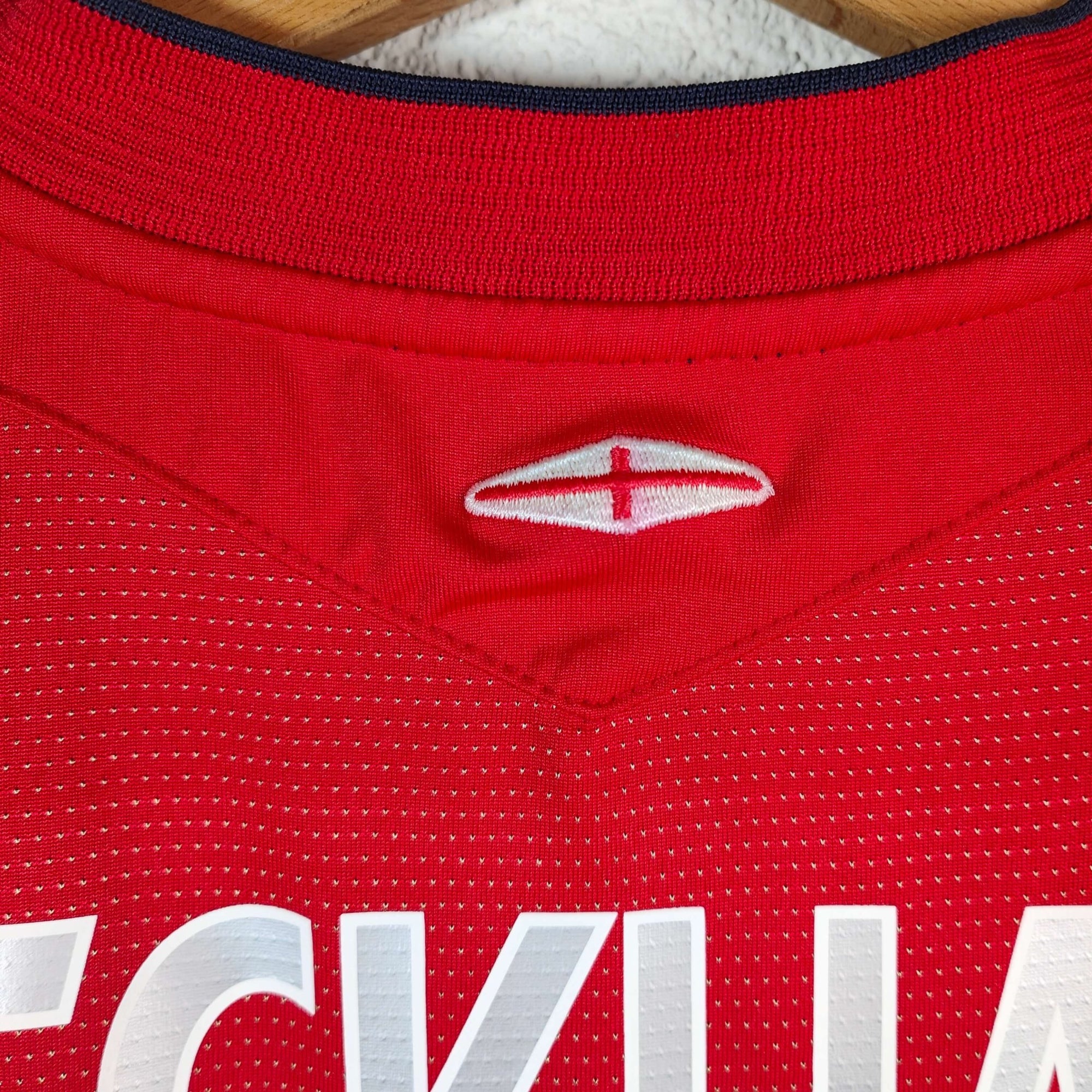 2004 - 06 England Away Shirt Beckham LS 7 - 8/10 - (L) - Eternal Pitch