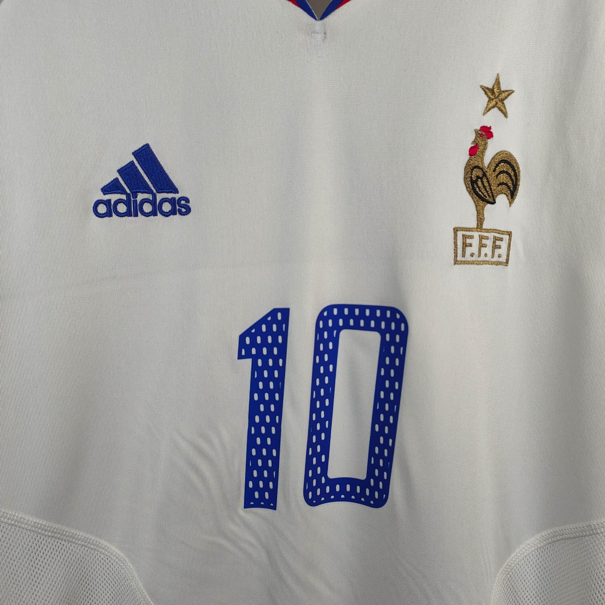 2004 - 06 France Away Shirt Zidane 10 - 8/10 - (XL) - Eternal Pitch