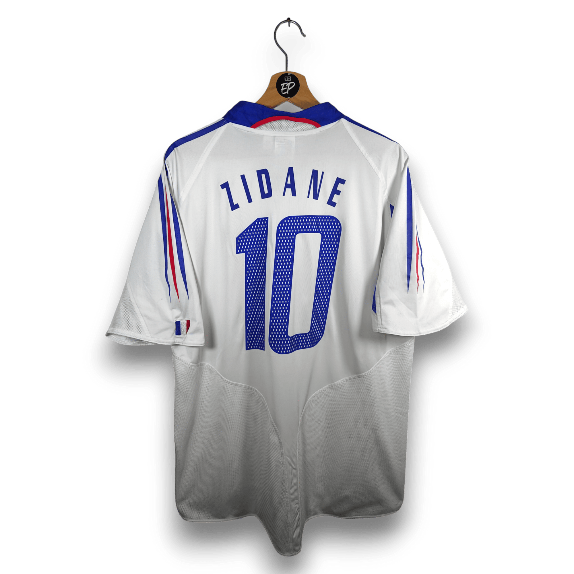 2004 - 06 France Away Shirt Zidane 10 - 8/10 - (XL) - Eternal Pitch