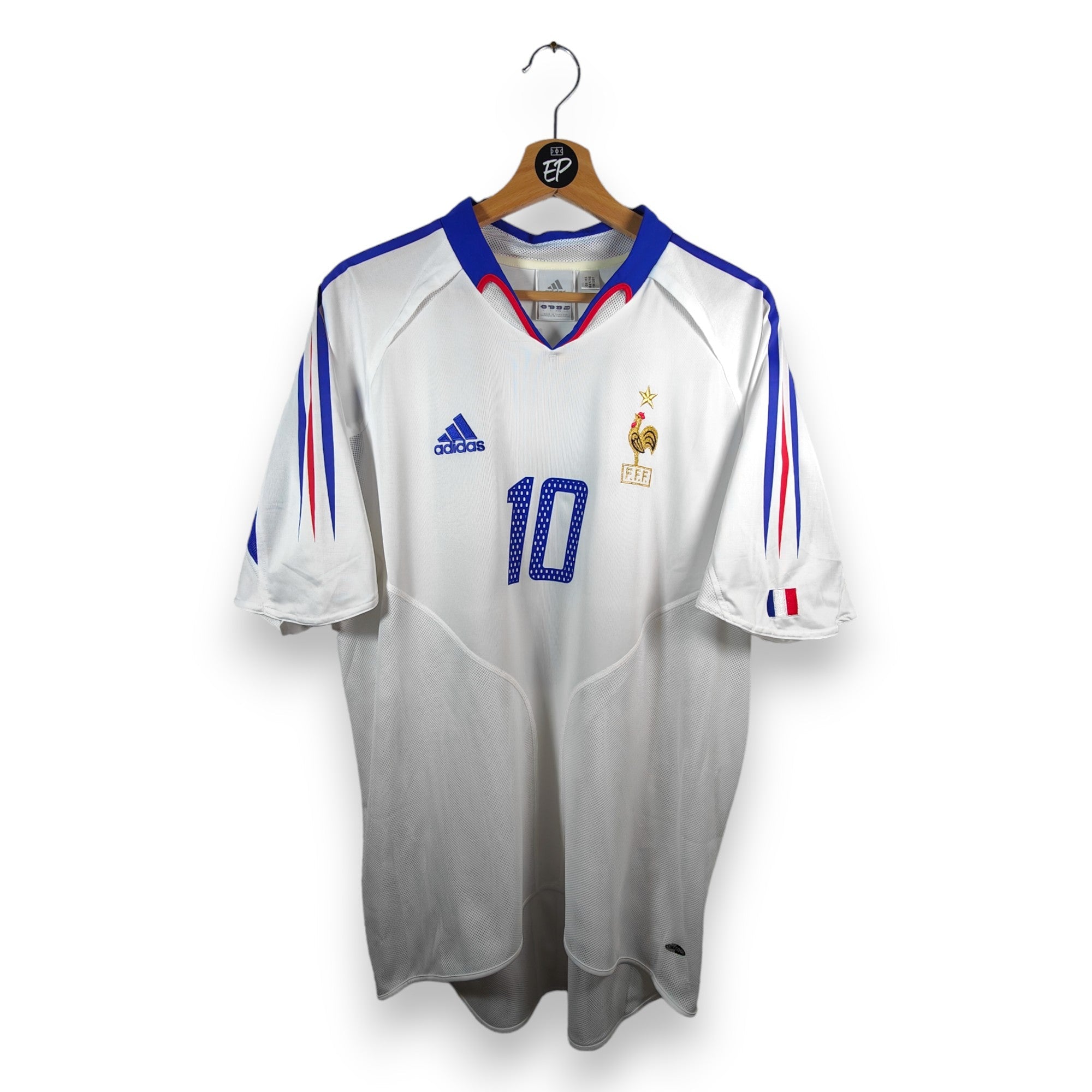 2004 - 06 France Away Shirt Zidane 10 (L) - Eternal Pitch