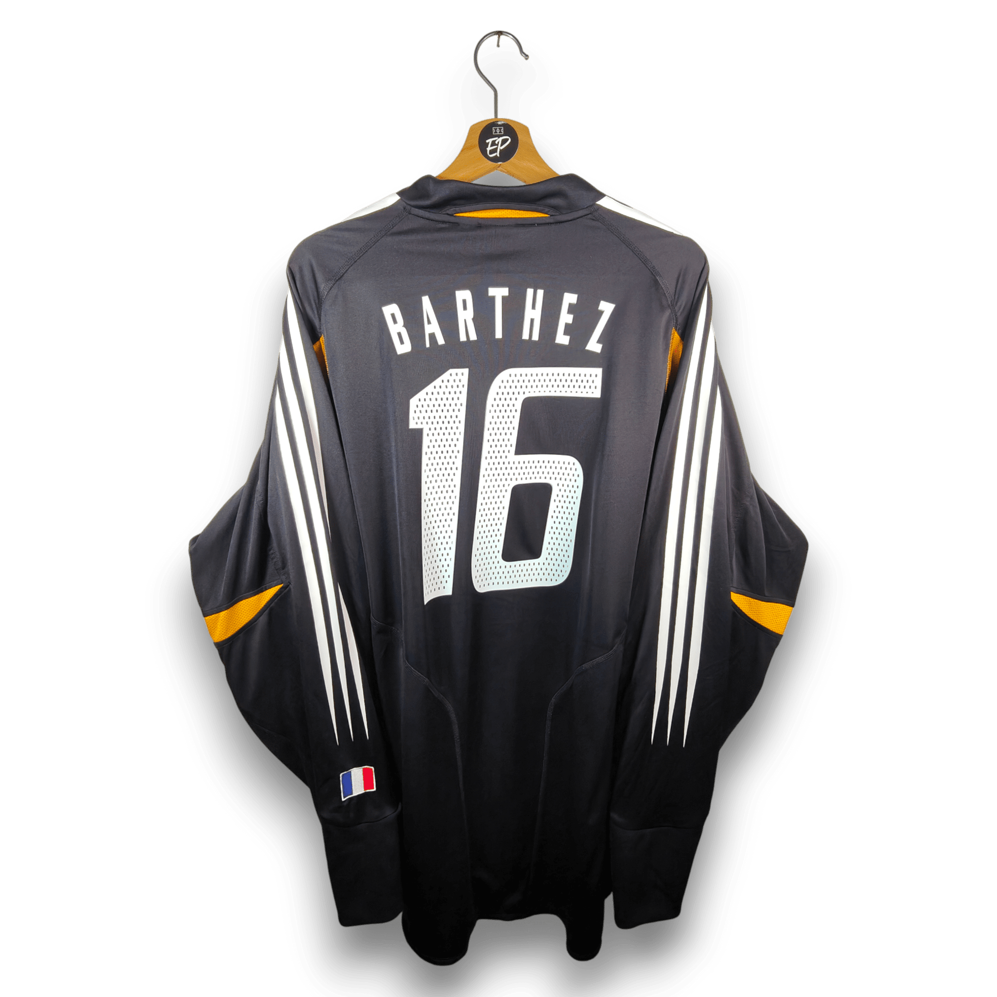 2004 - 06 France GK Shirt Barthez LS 16 - 9/10 - (XL) - Eternal Pitch