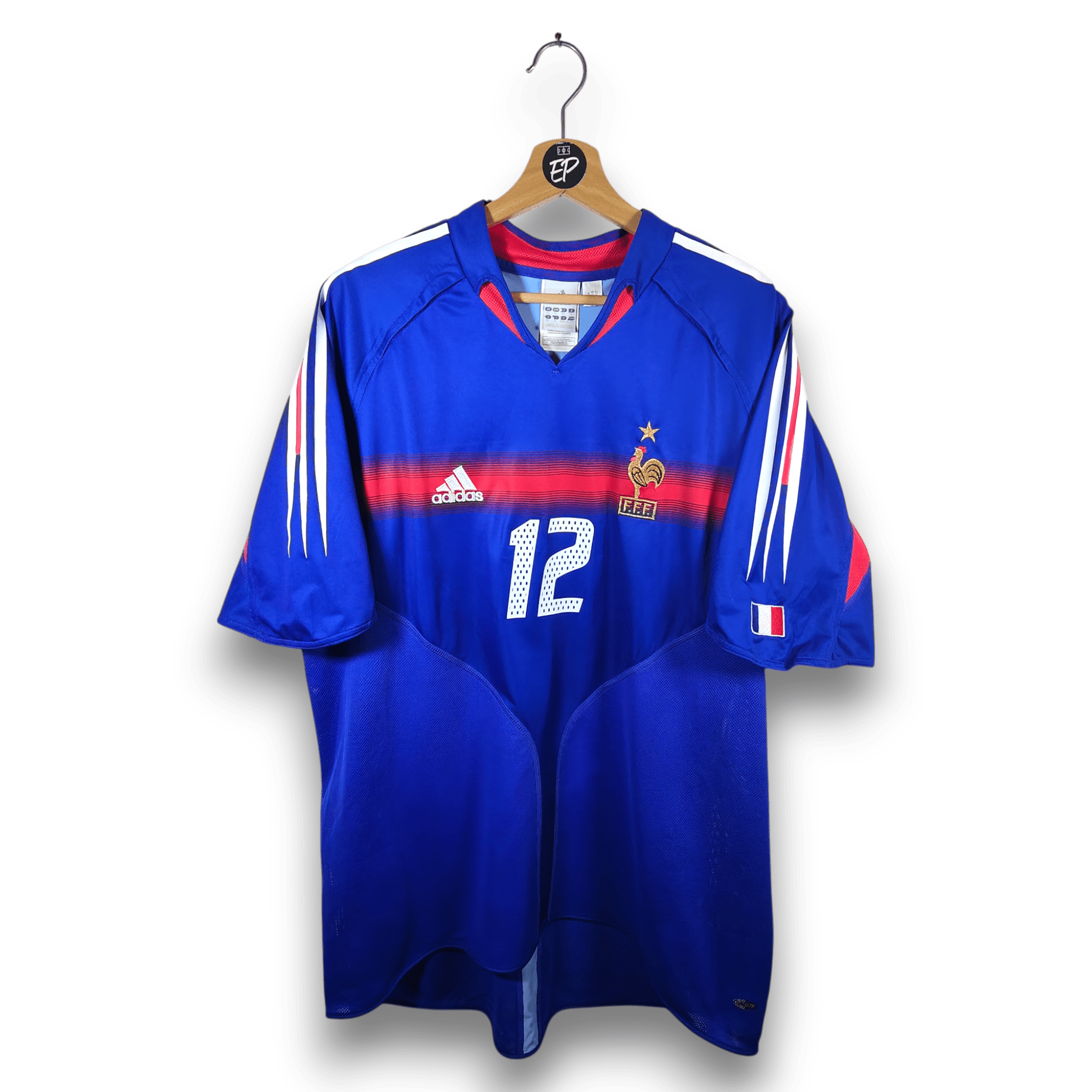 2004 - 06 France Home Shirt Henry 12 - 9/10 - (XL) - Eternal Pitch