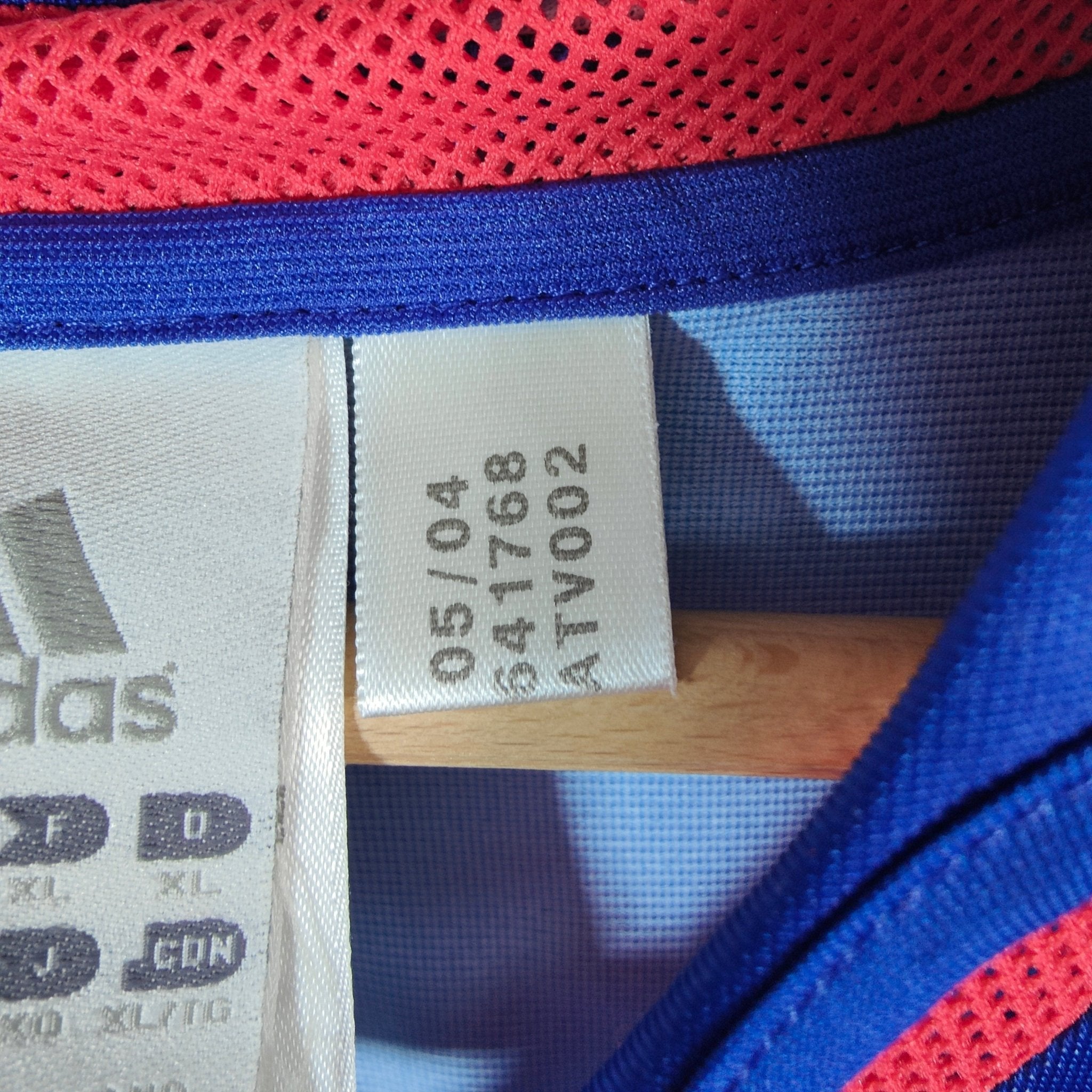 2004-06 France Home Shirt Henry #12 - 9/10 - (XL) – 641768 Adidas