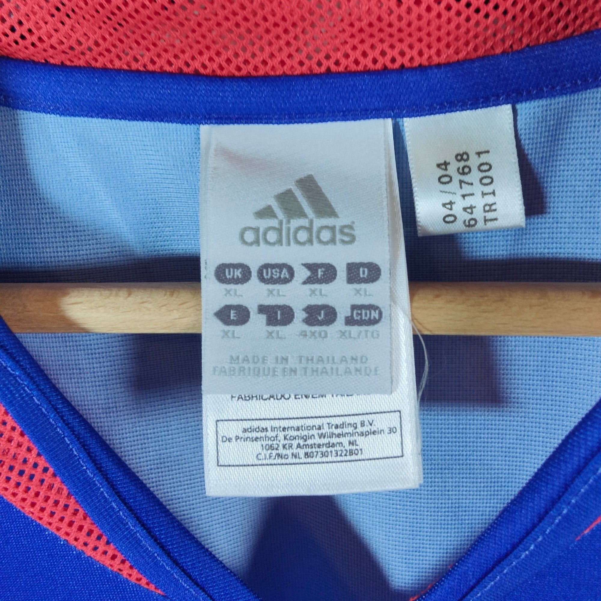 2004 - 06 France Home Shirt Trezeguet 20 - 9.5/10 - (XL) - Eternal Pitch