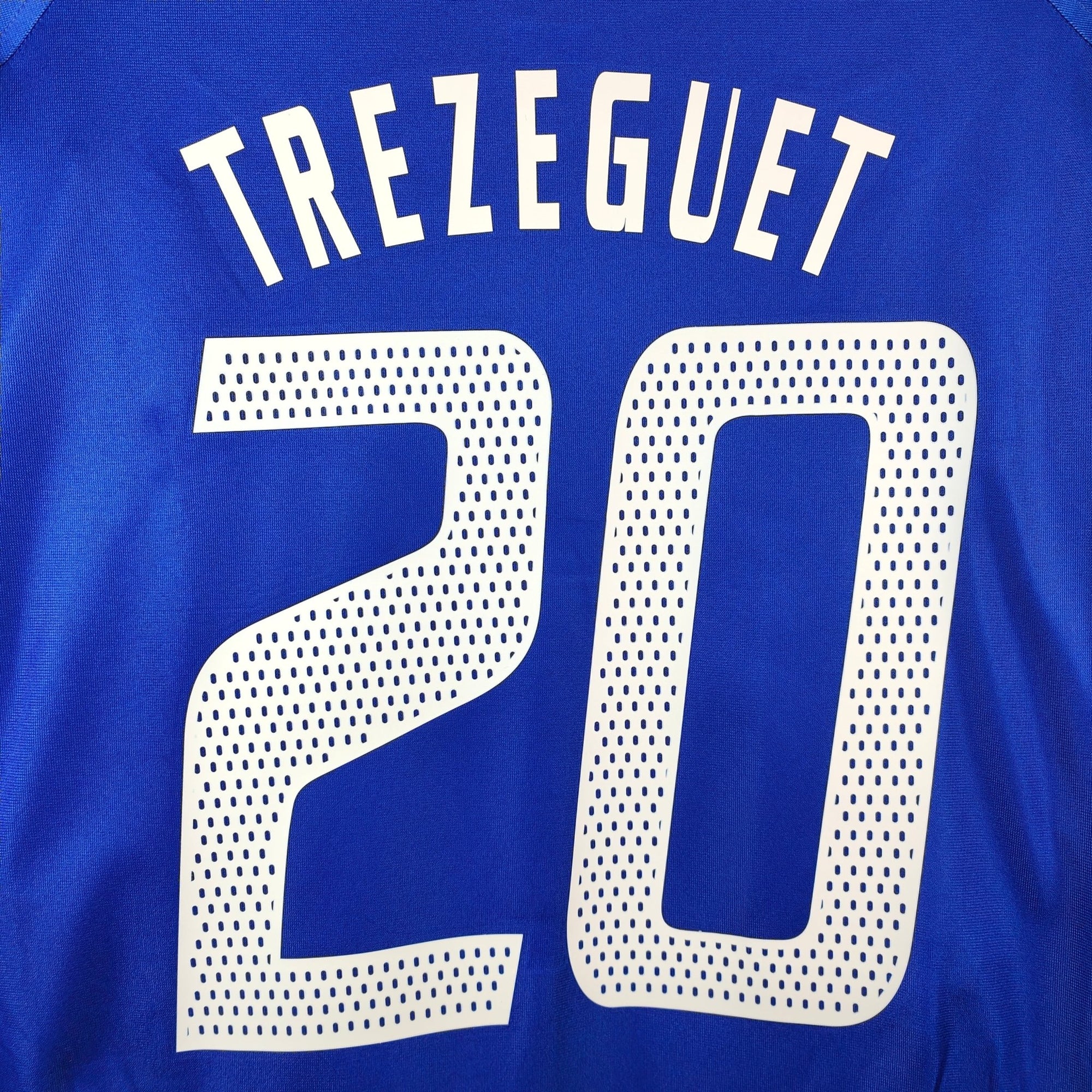2004 - 06 France Home Shirt Trezeguet 20 - 9.5/10 - (XL) - Eternal Pitch