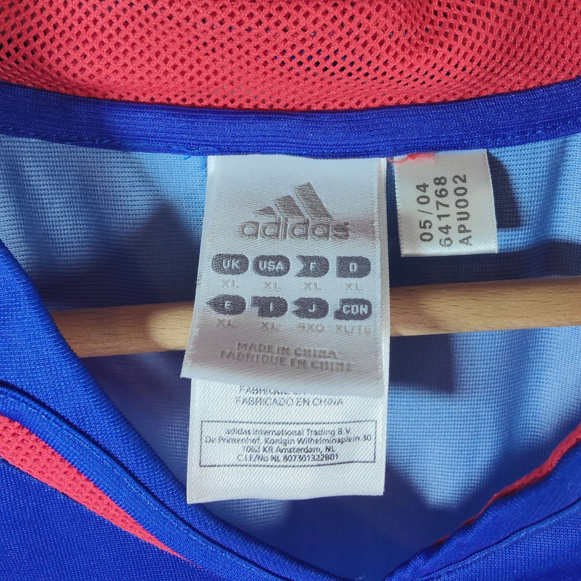 2004 - 06 France Home Shirt Zidane 10 - 7/10 - (XL) - Eternal Pitch