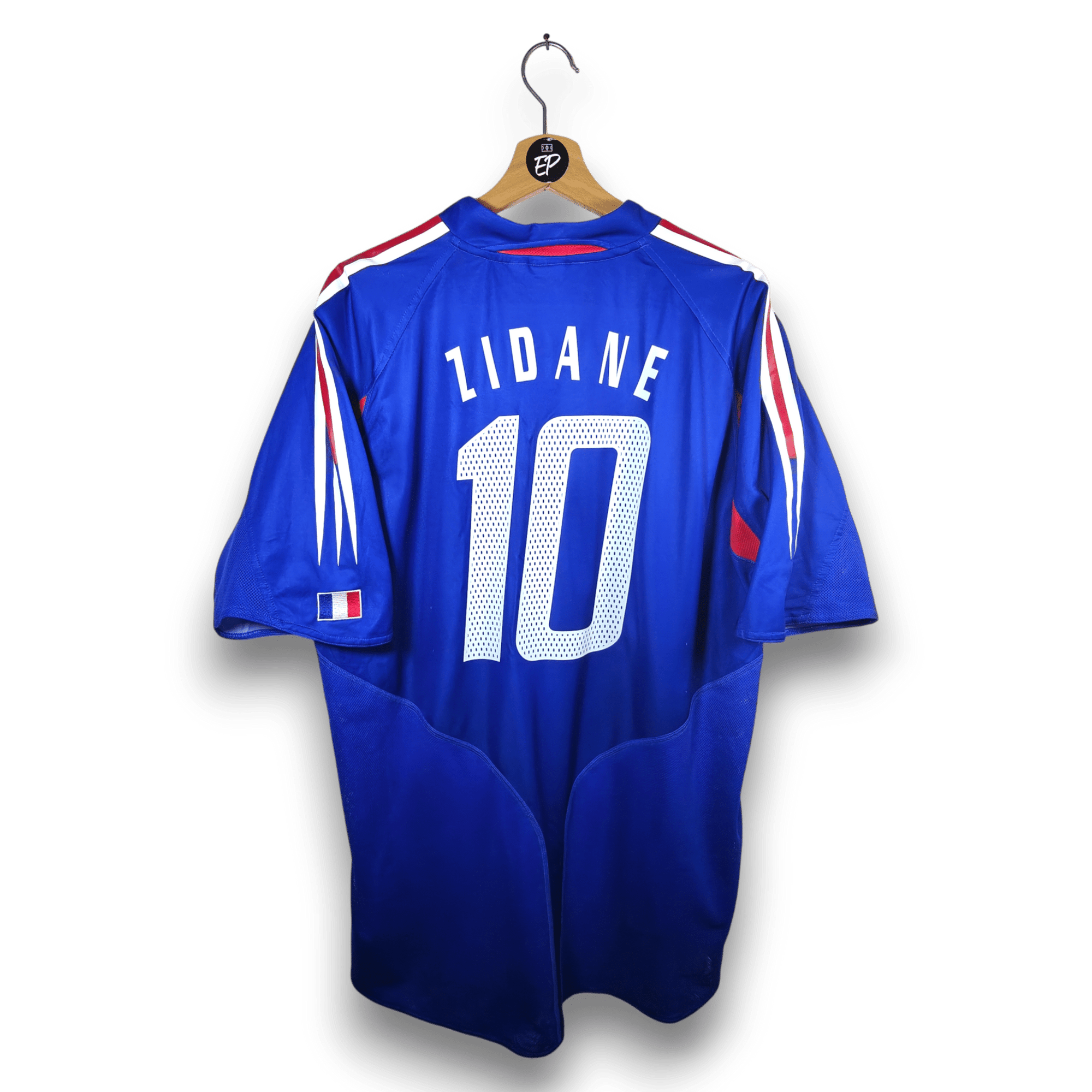 2004 - 06 France Home Shirt Zidane 10 - 7/10 - (XL) - Eternal Pitch
