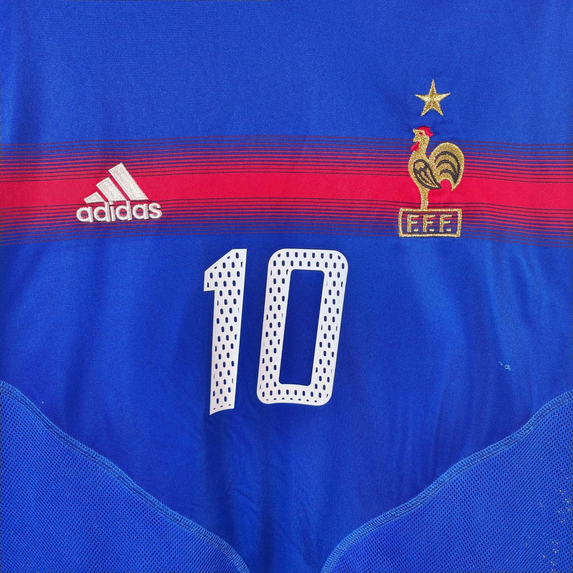 2004 - 06 France Home Shirt Zidane 10 - 7/10 - (XL) - Eternal Pitch