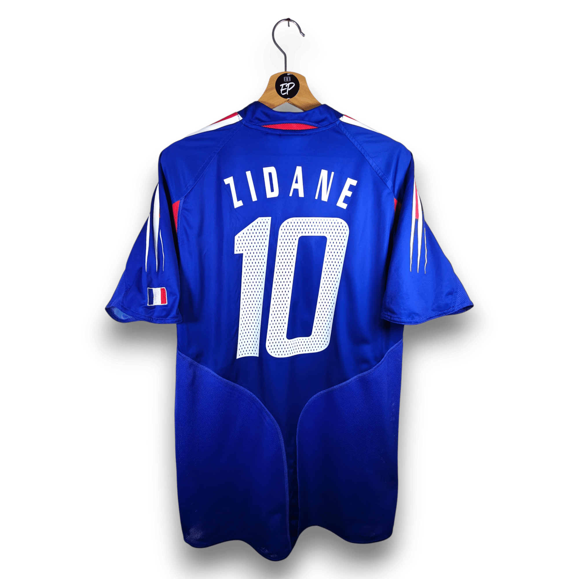 2004 - 06 France Home Shirt Zidane 10 - 9/10 - (M) - Eternal Pitch