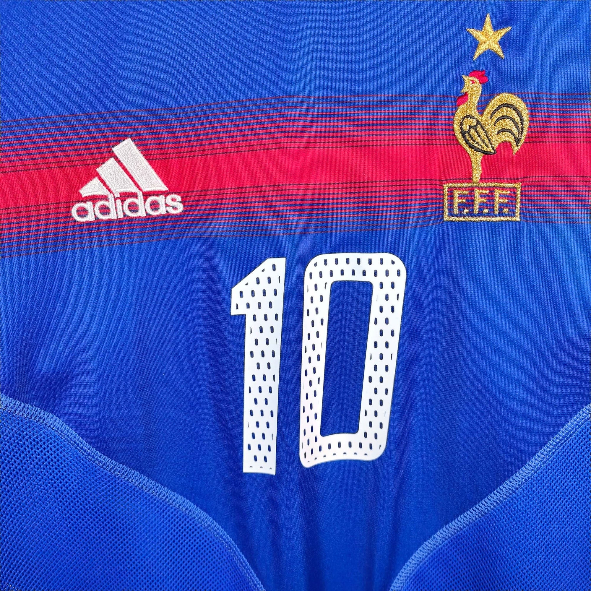 2004 - 06 France Home Shirt Zidane 10 - 9/10 - (M) - Eternal Pitch