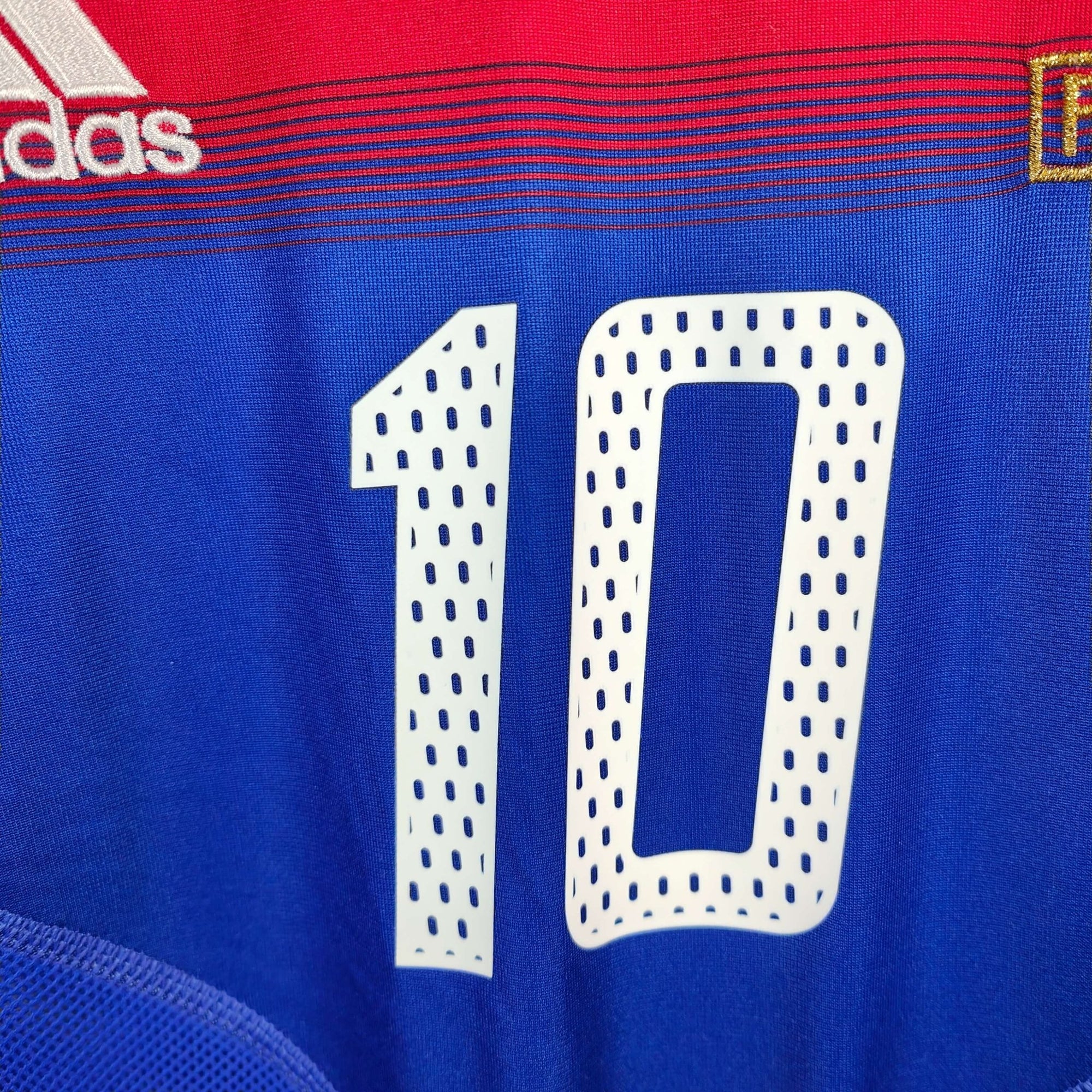 2004 - 06 France Home Shirt Zidane 10 - 9/10 - (M) - Eternal Pitch