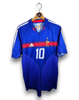 2004 - 06 France Home Shirt Zidane 10 - 9/10 - (M) - Eternal Pitch