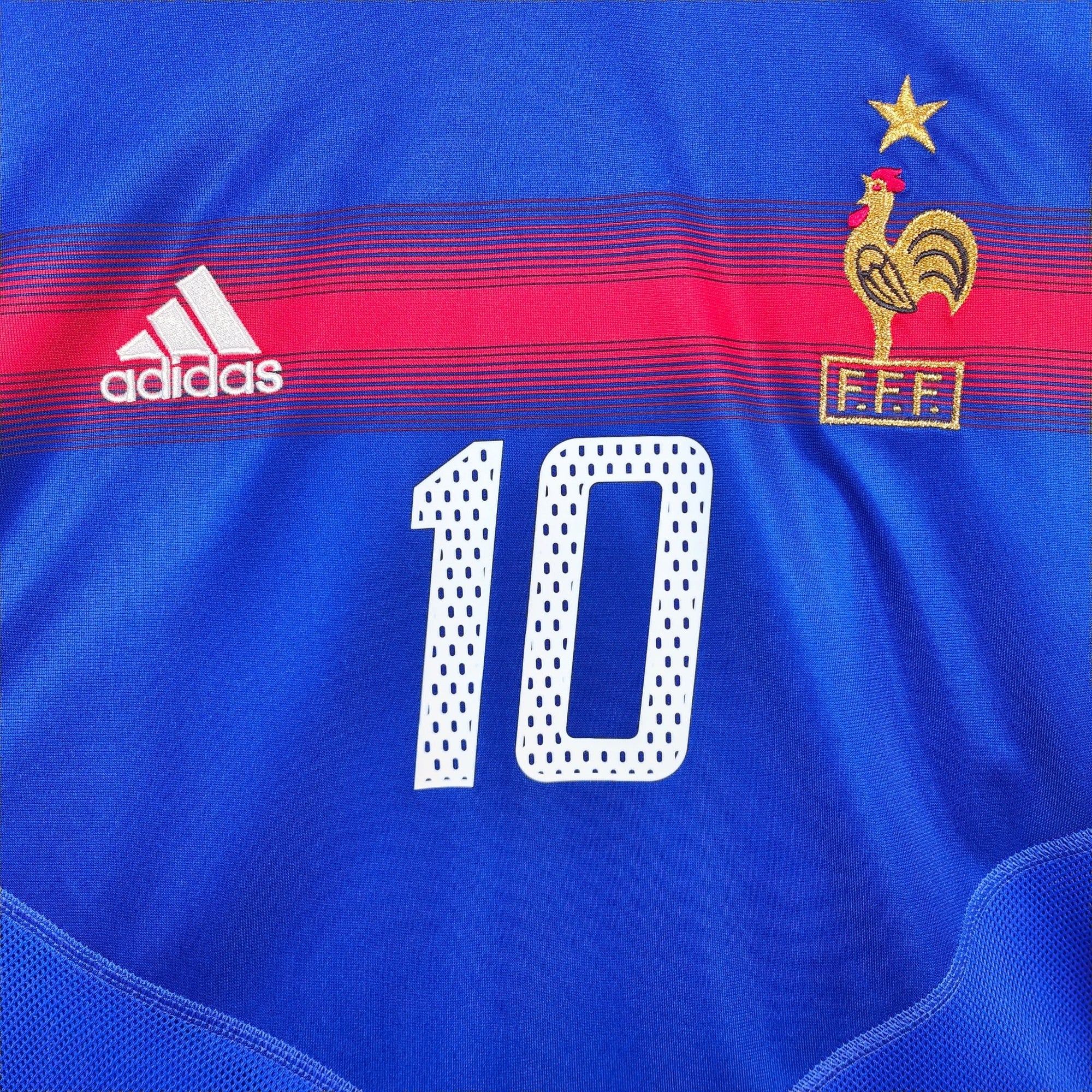 2004 - 06 France Home Shirt Zidane 10 - 9/10 - (XL) - Eternal Pitch