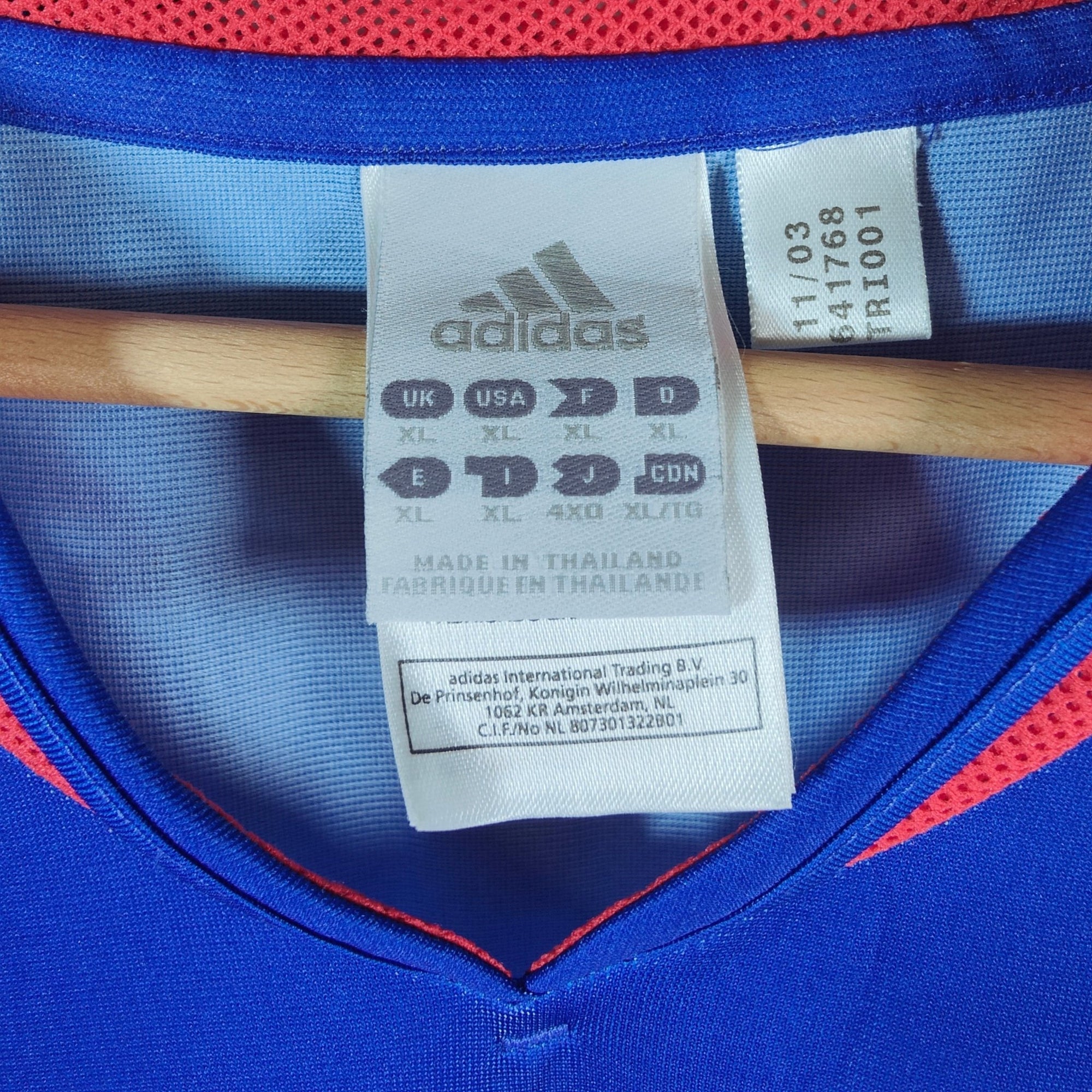 2004 - 06 France Home Shirt Zidane 10 - 9/10 - (XL) - Eternal Pitch