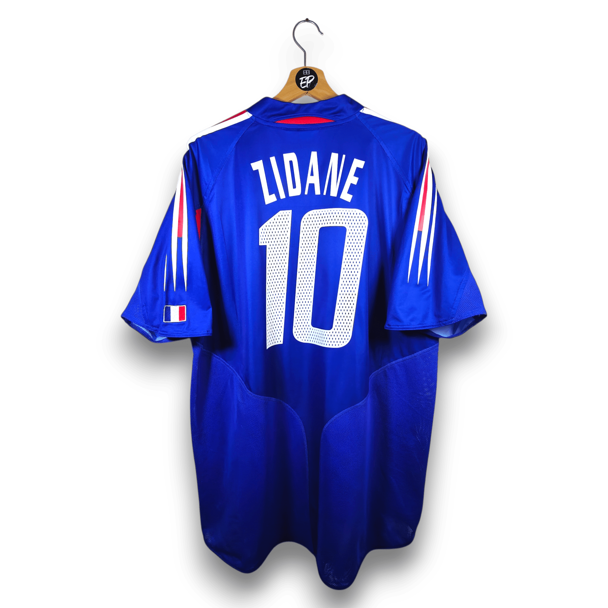 2004 - 06 France Home Shirt Zidane 10 - 9/10 - (XL) - Eternal Pitch