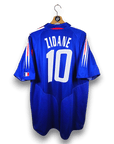 2004 - 06 France Home Shirt Zidane 10 - 9/10 - (XL) - Eternal Pitch