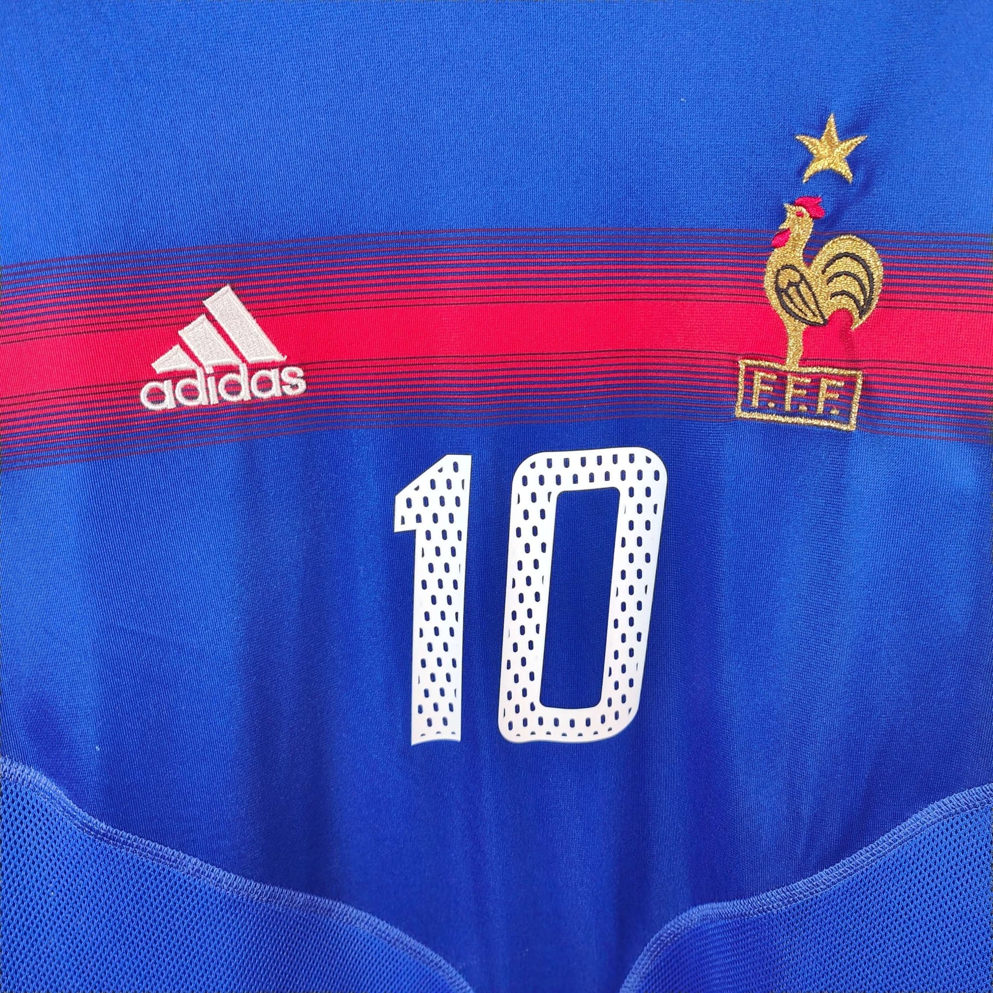 2004 - 06 France Home Shirt Zidane 10 - 9/10 - (XL) - Eternal Pitch