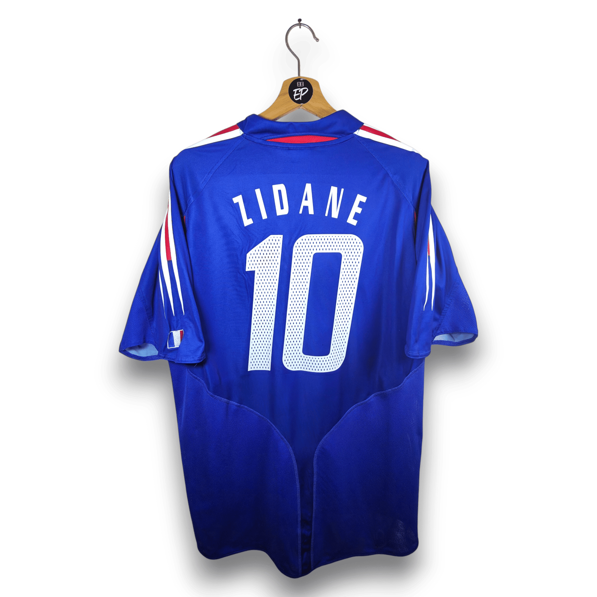 2004 - 06 France Home Shirt Zidane 10 - 9/10 - (XL) - Eternal Pitch