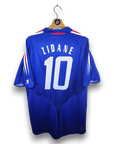 2004 - 06 France Home Shirt Zidane 10 - 9/10 - (XL) - Eternal Pitch