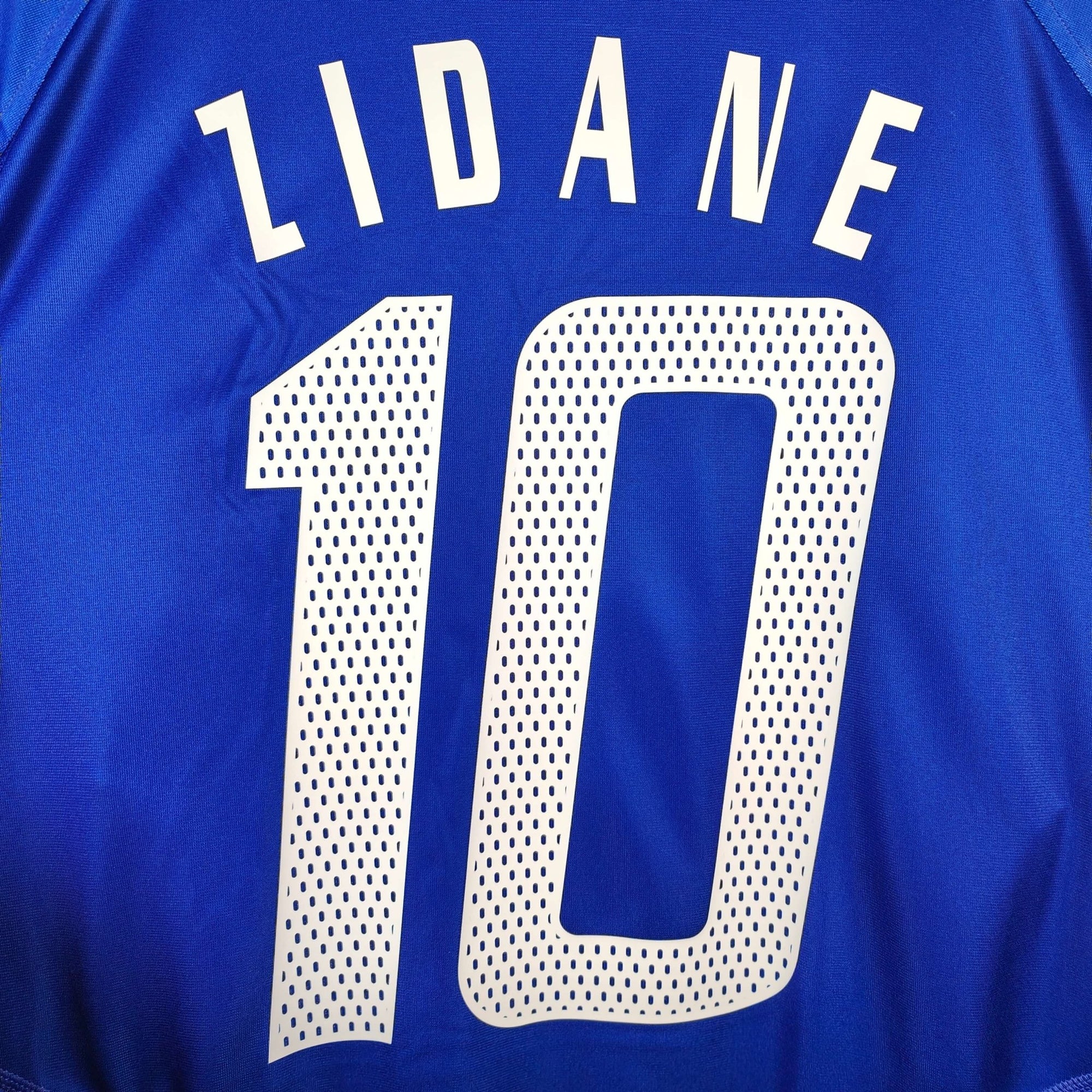2004 - 06 France Home Shirt Zidane 10 - 9.5/10 - (L) - Eternal Pitch