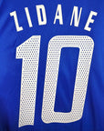 2004 - 06 France Home Shirt Zidane 10 - 9.5/10 - (L) - Eternal Pitch