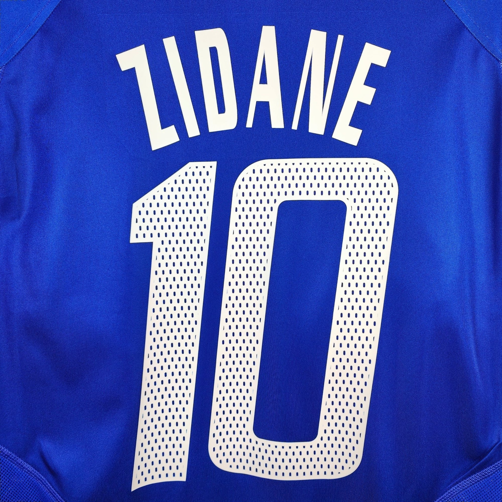 2004 - 06 France Home Shirt Zidane 10 - 9.5/10 - (M) - Eternal Pitch