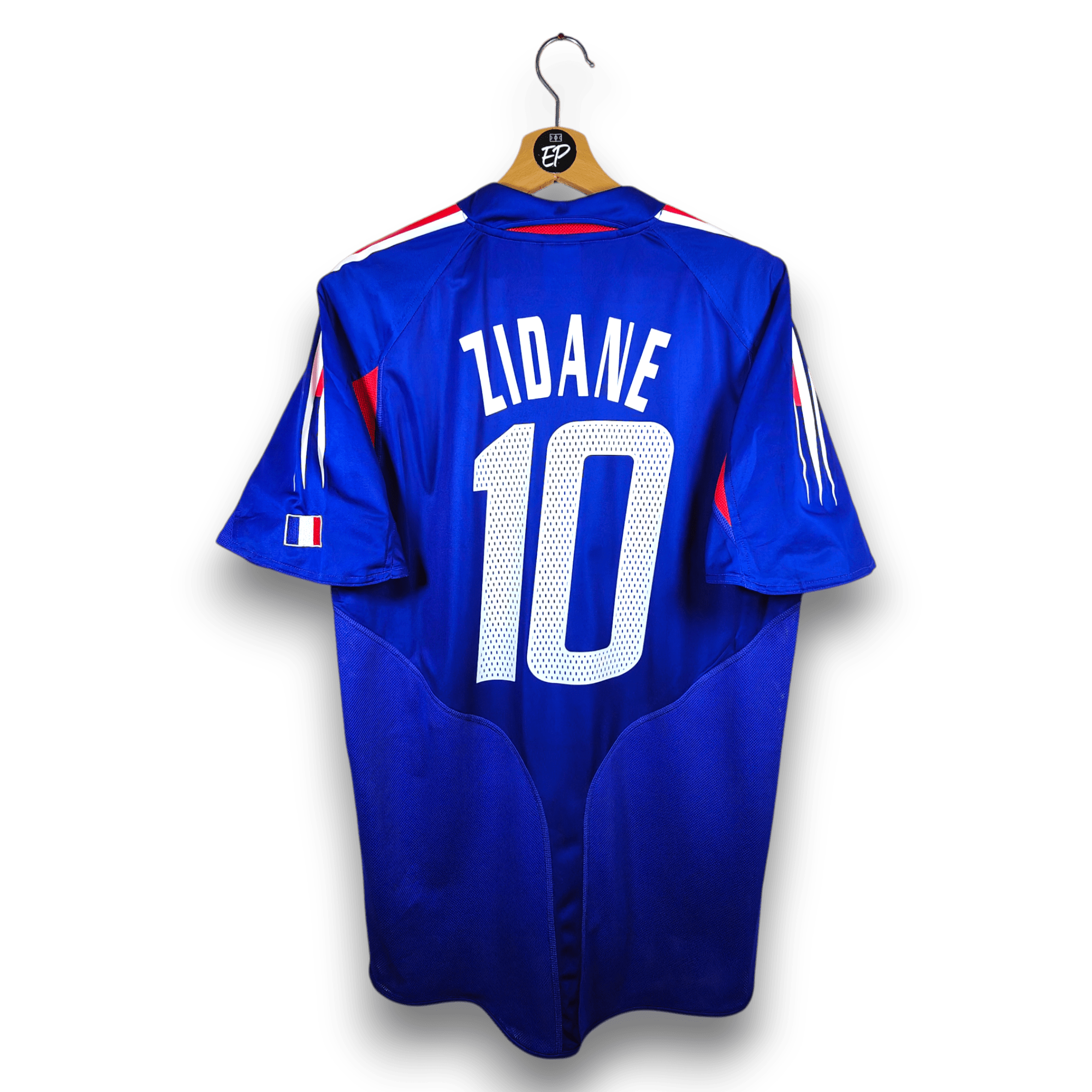 2004 - 06 France Home Shirt Zidane 10 - 9.5/10 - (M) - Eternal Pitch