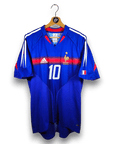 2004 - 06 France Home Shirt Zidane 10 - 9.5/10 - (M) - Eternal Pitch