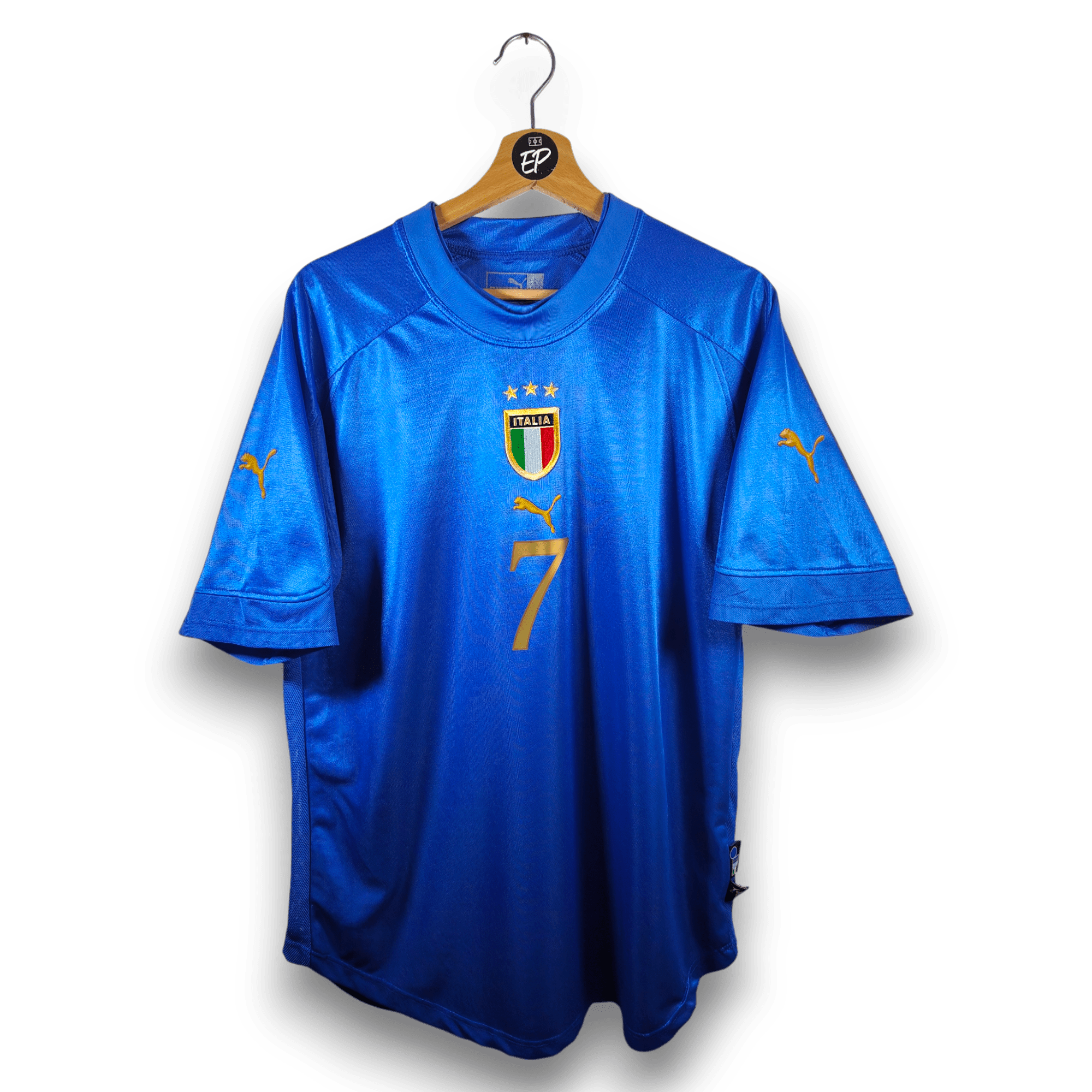 2004 - 06 Italy Home Shirt Del Piero 7 (L) - Eternal Pitch