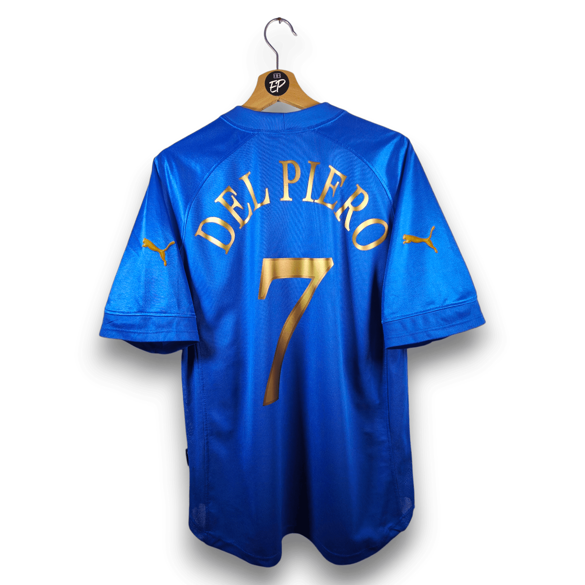 Puma イタリア代表 ユニフォーム 7 del piero Italy NT 2006/08 Puma Home Jersey – Alessandro Del Piero #7