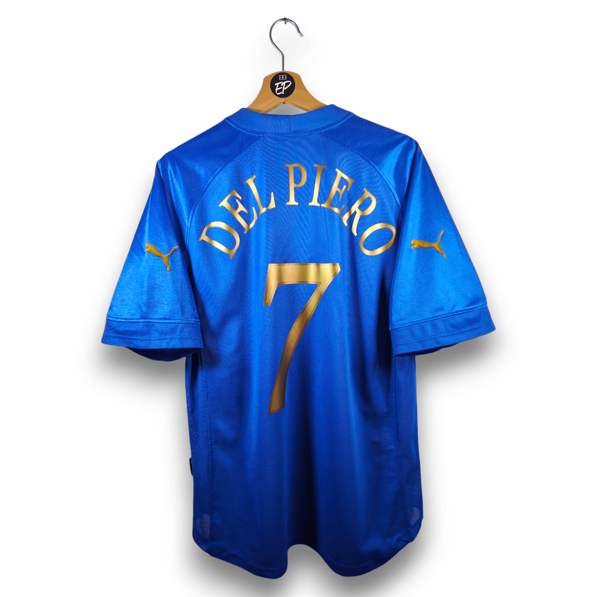 2004 - 06 Italy Home Shirt Del Piero 7 (L) - Eternal Pitch