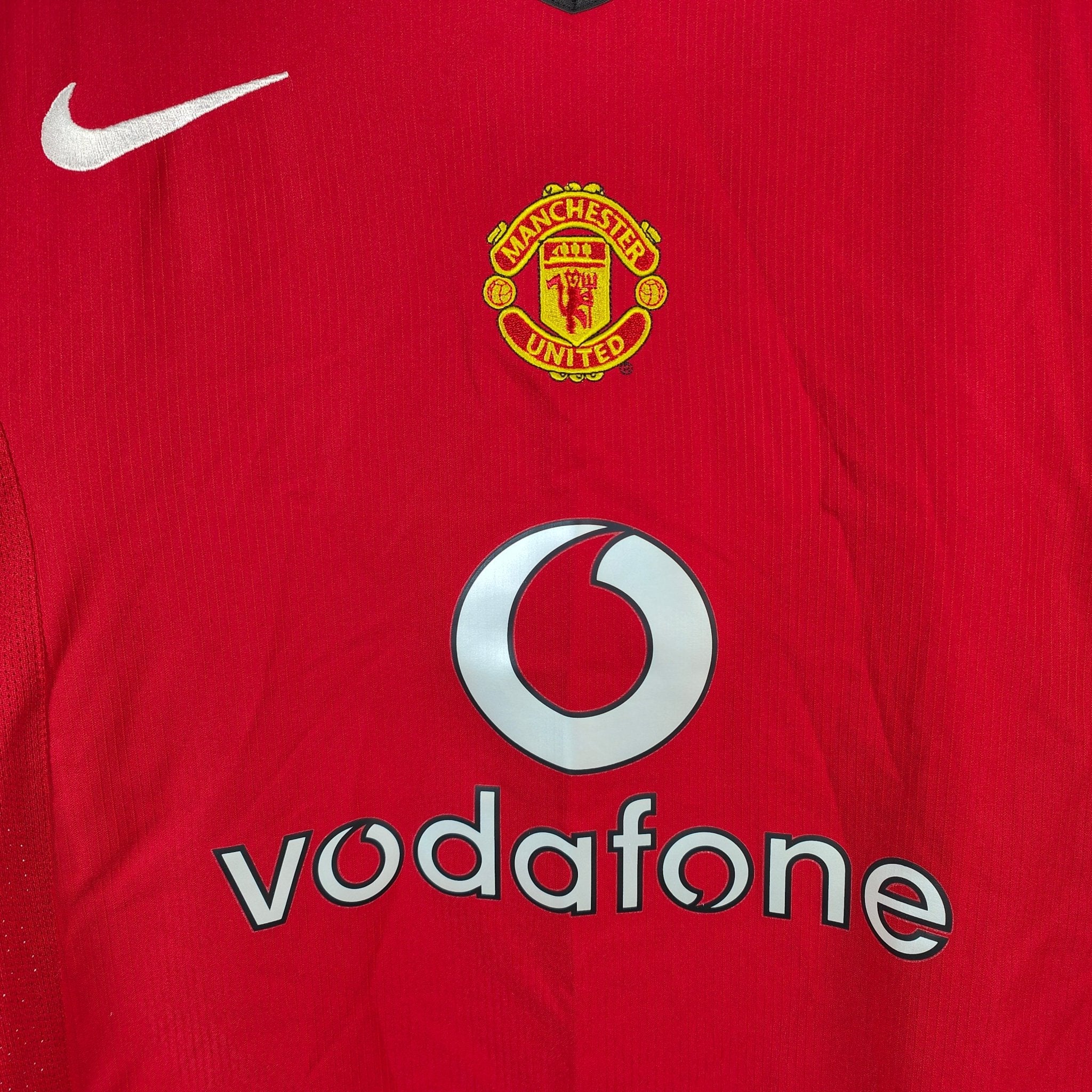 2004-06 Manchester United Home Shirt Ronaldo #7 - 9.5/10 - (M