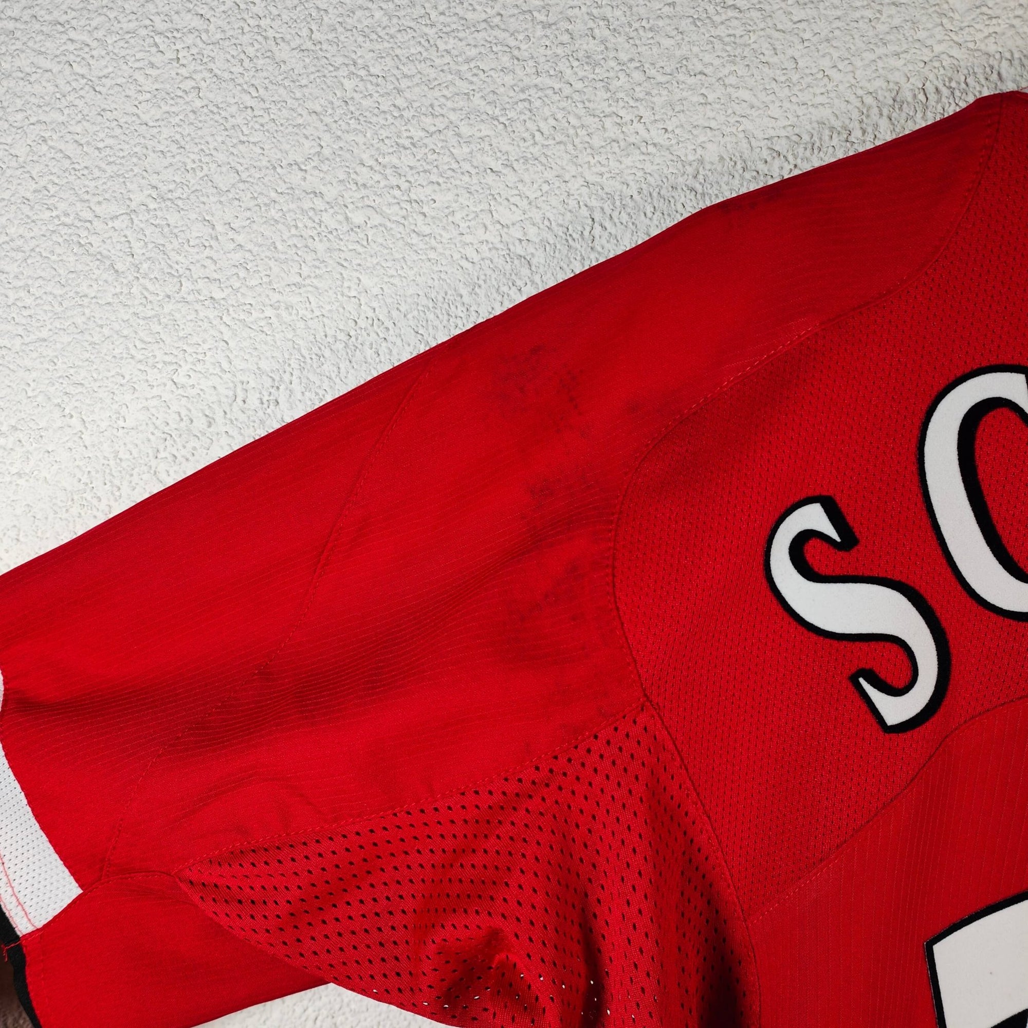 2004 - 06 Manchester United Home Shirt Scholes 18 - 8.5/10 - (M) - Eternal Pitch
