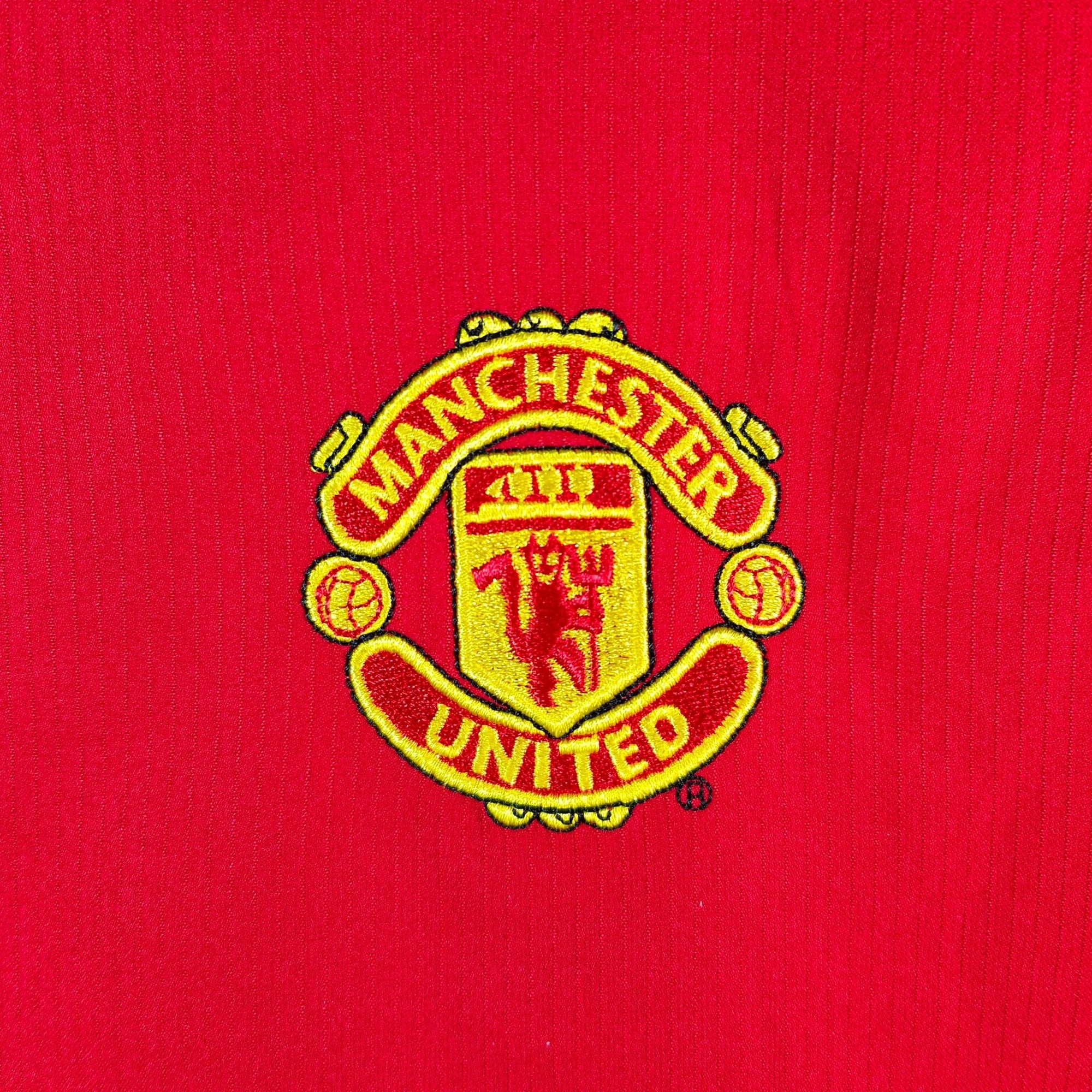 2004 - 06 Manchester United Home Shirt Scholes 18 - 8.5/10 - (M) - Eternal Pitch