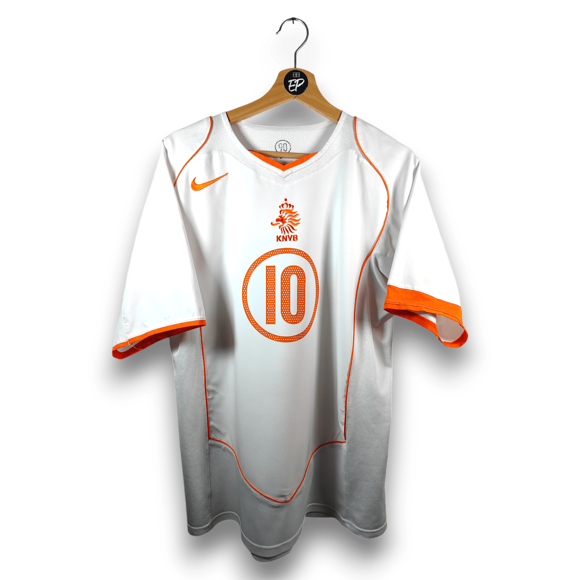 2004 - 06 Netherlands away Shirt van Nistelrooy 10 - 9/10 - (M) - Eternal Pitch