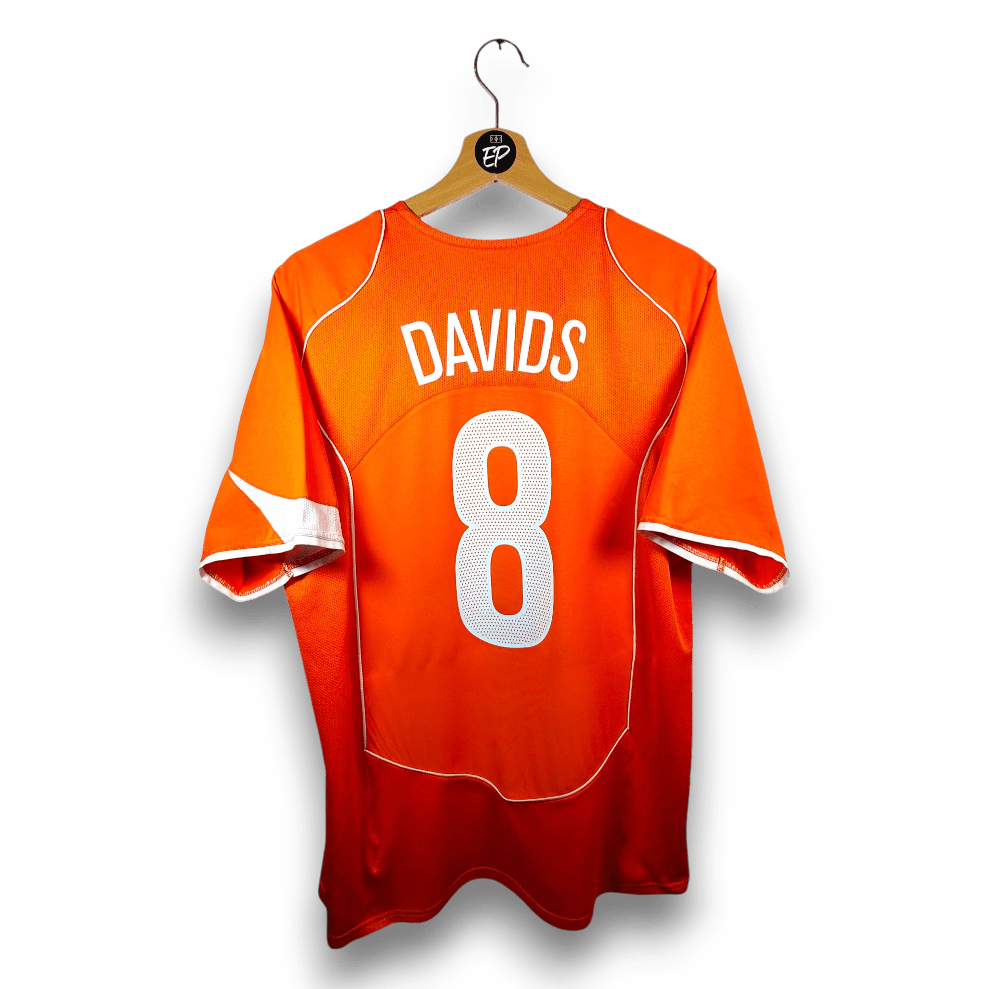 2004 - 06 Netherlands Home Shirt Davids 8 - 8/10 - (M) - Eternal Pitch