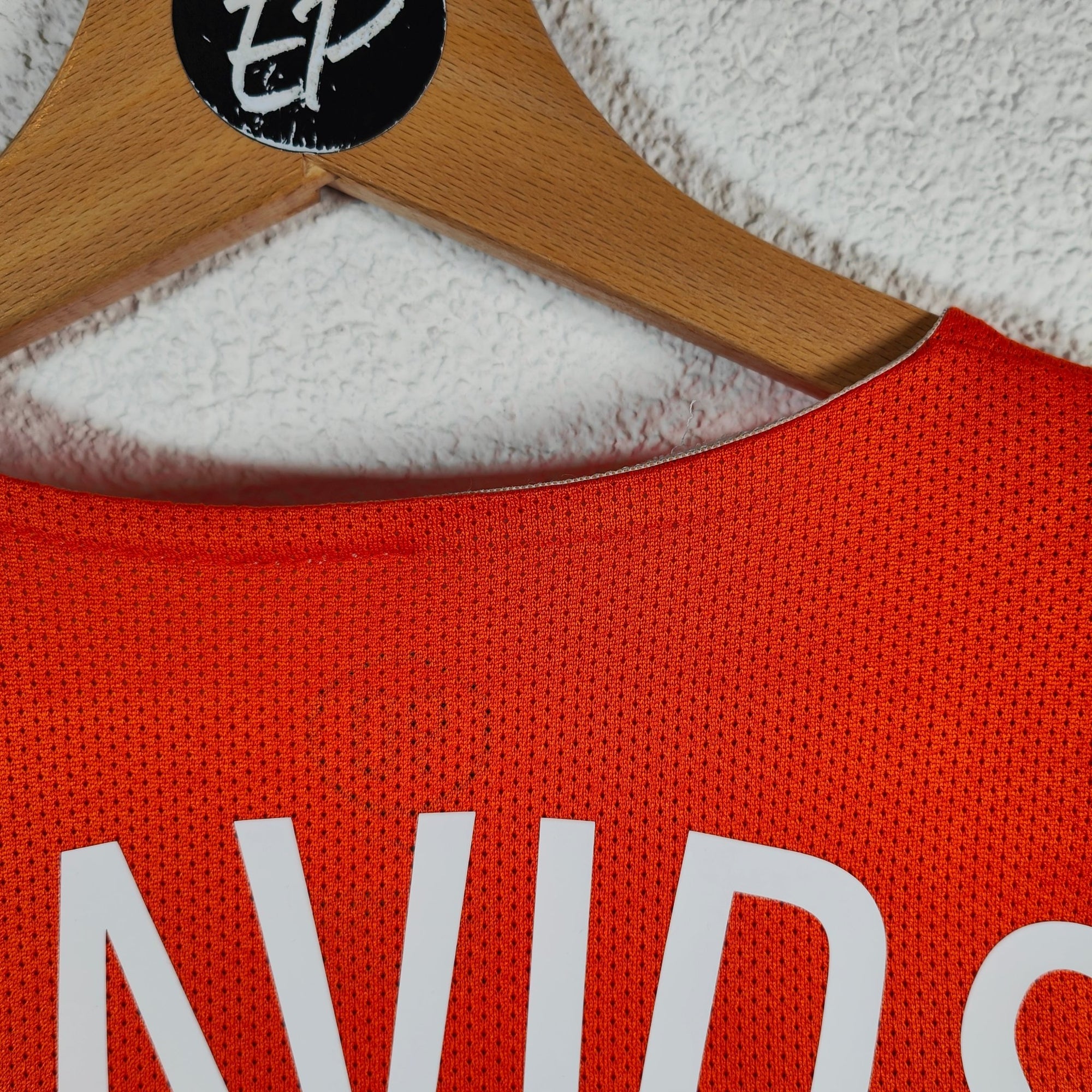 2004 - 06 Netherlands Home Shirt Davids 8 - 8.5/10 - (M) - Eternal Pitch