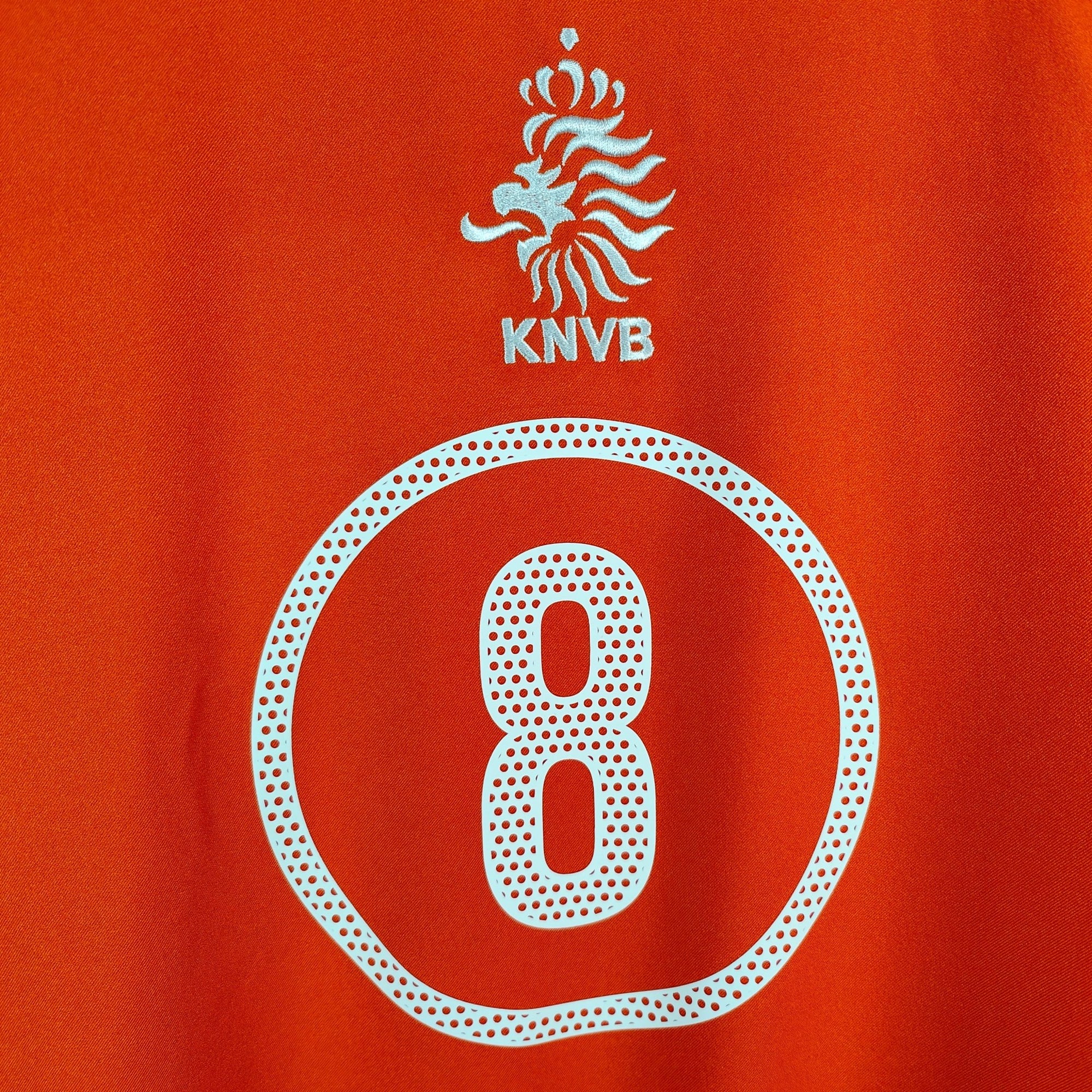 2004 - 06 Netherlands Home Shirt Davids 8 - 8.5/10 - (M) - Eternal Pitch