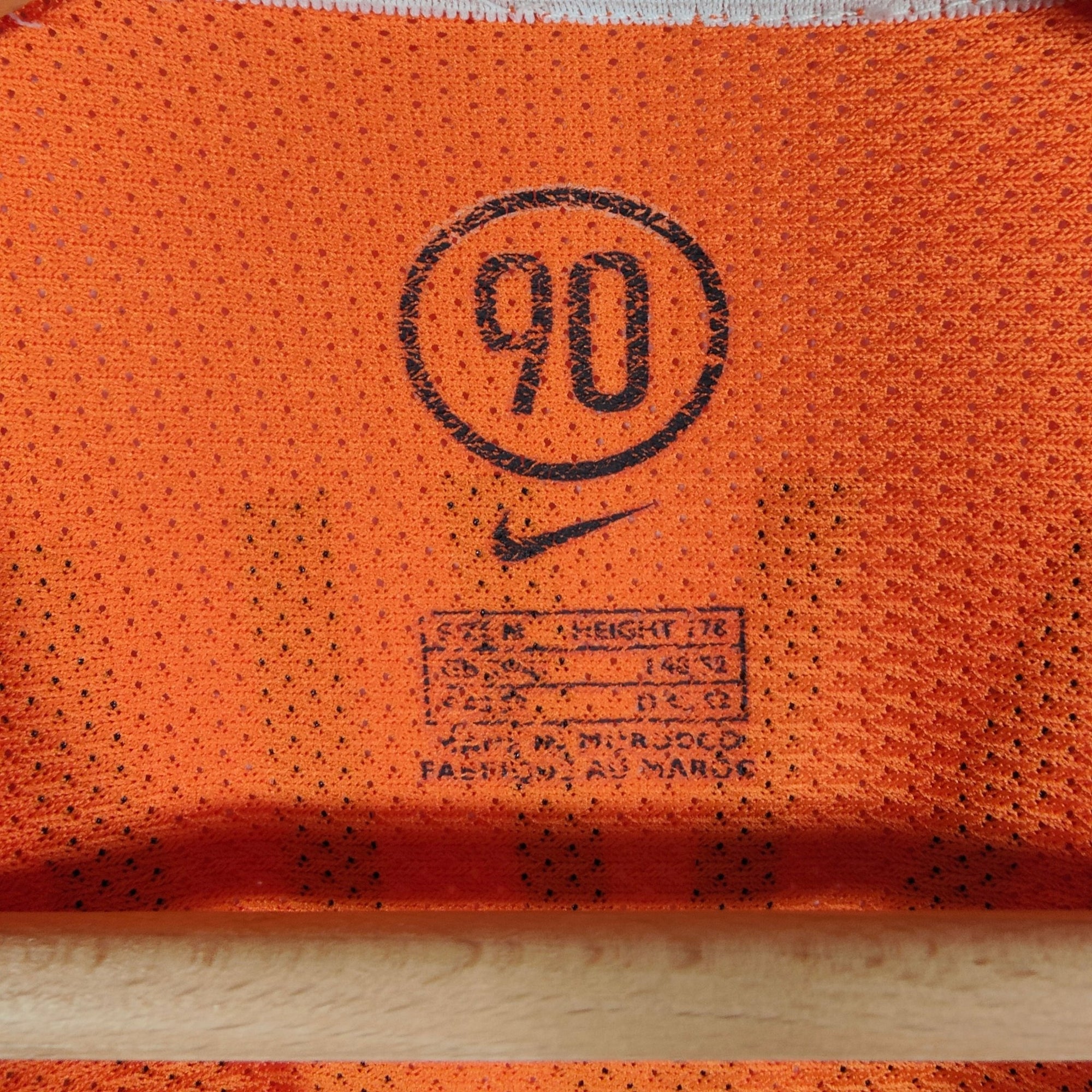 2004 - 06 Netherlands Home Shirt Davids 8 - 8.5/10 - (M) - Eternal Pitch