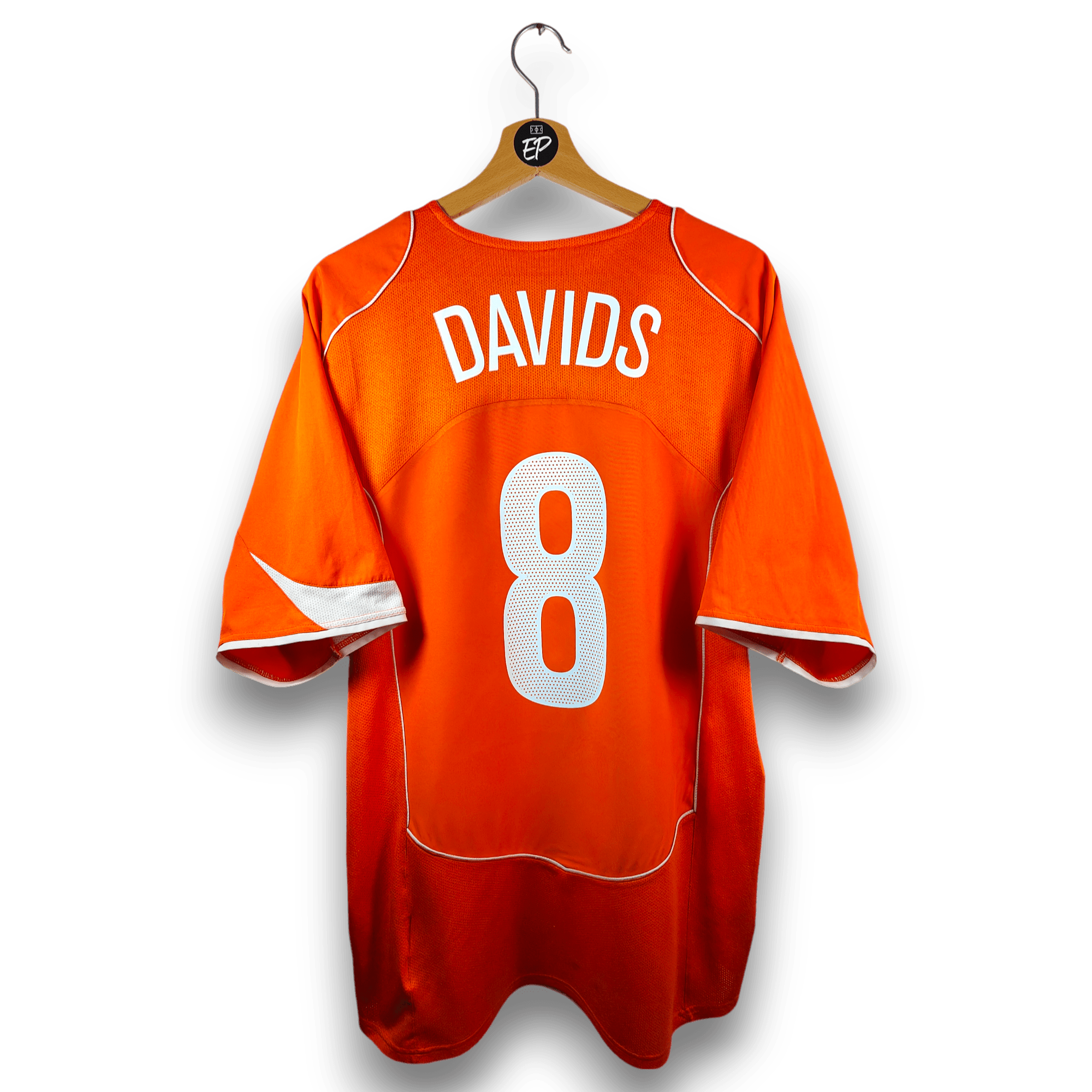 2004 - 06 Netherlands Home Shirt Davids 8 - 8.5/10 - (XL) - Eternal Pitch