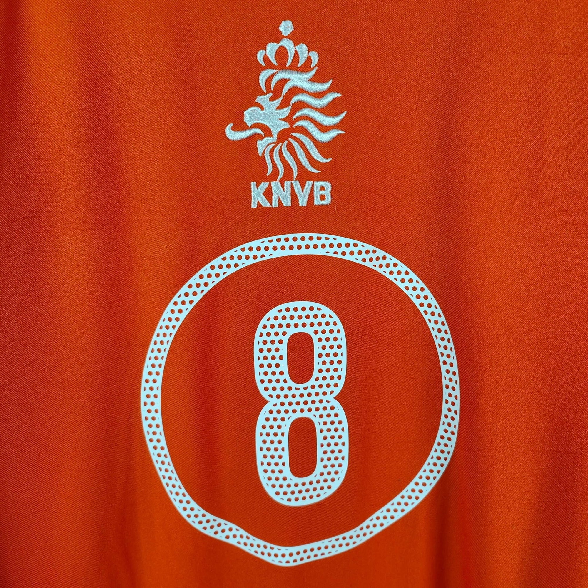 2004 - 06 Netherlands Home Shirt Davids 8 - 8.5/10 - (XXL) - Eternal Pitch