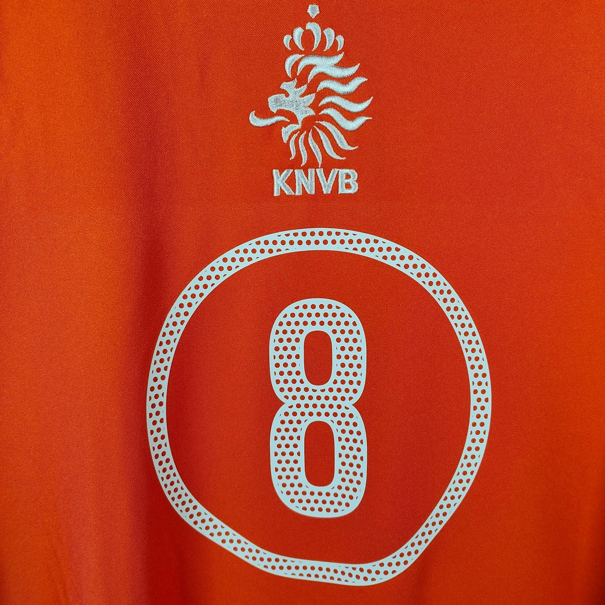 2004 - 06 Netherlands Home Shirt Davids 8 - 9.5/10 - (M) - Eternal Pitch