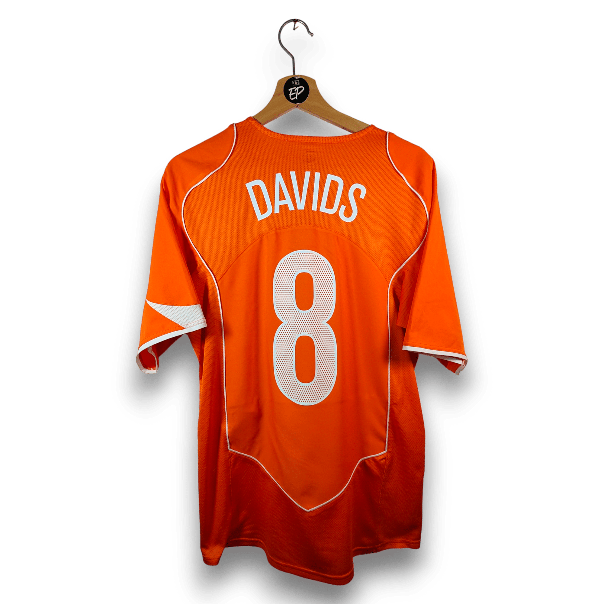 2004 - 06 Netherlands Home Shirt Davids 8 - 9.5/10 - (M) - Eternal Pitch
